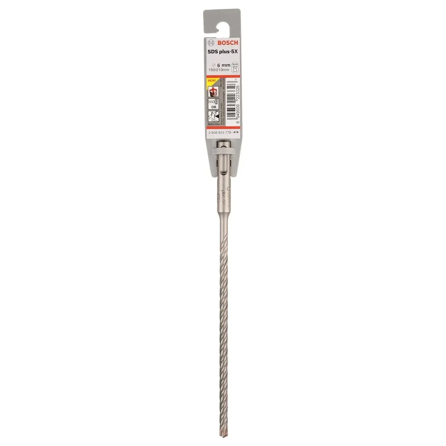 Bosch Vrták do železobetonu PRO SDS plus-5X pr. 6 x 150/210 mm (2 608 833 779)