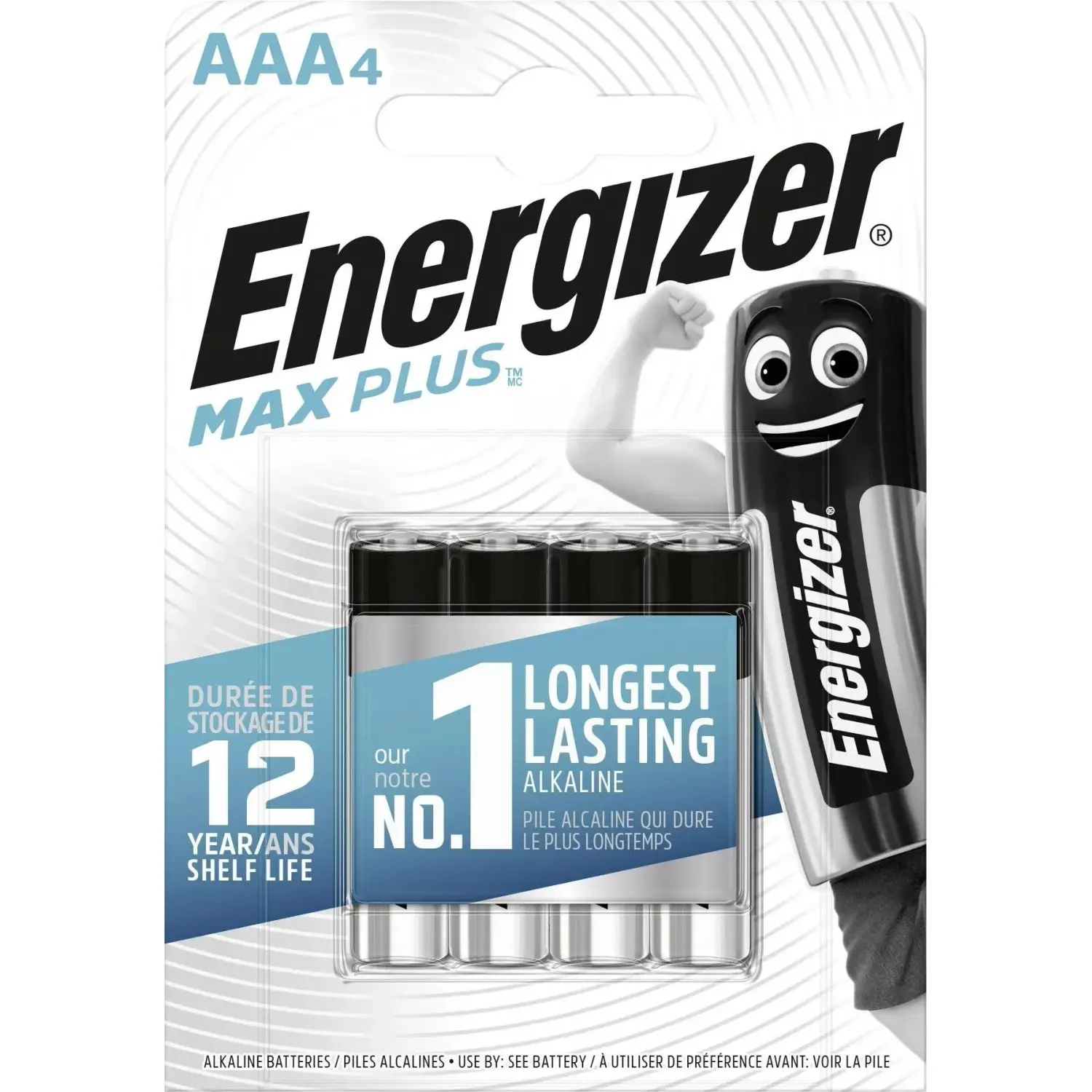 Energizer MAX PLUS AAA 4ks 7638900423051