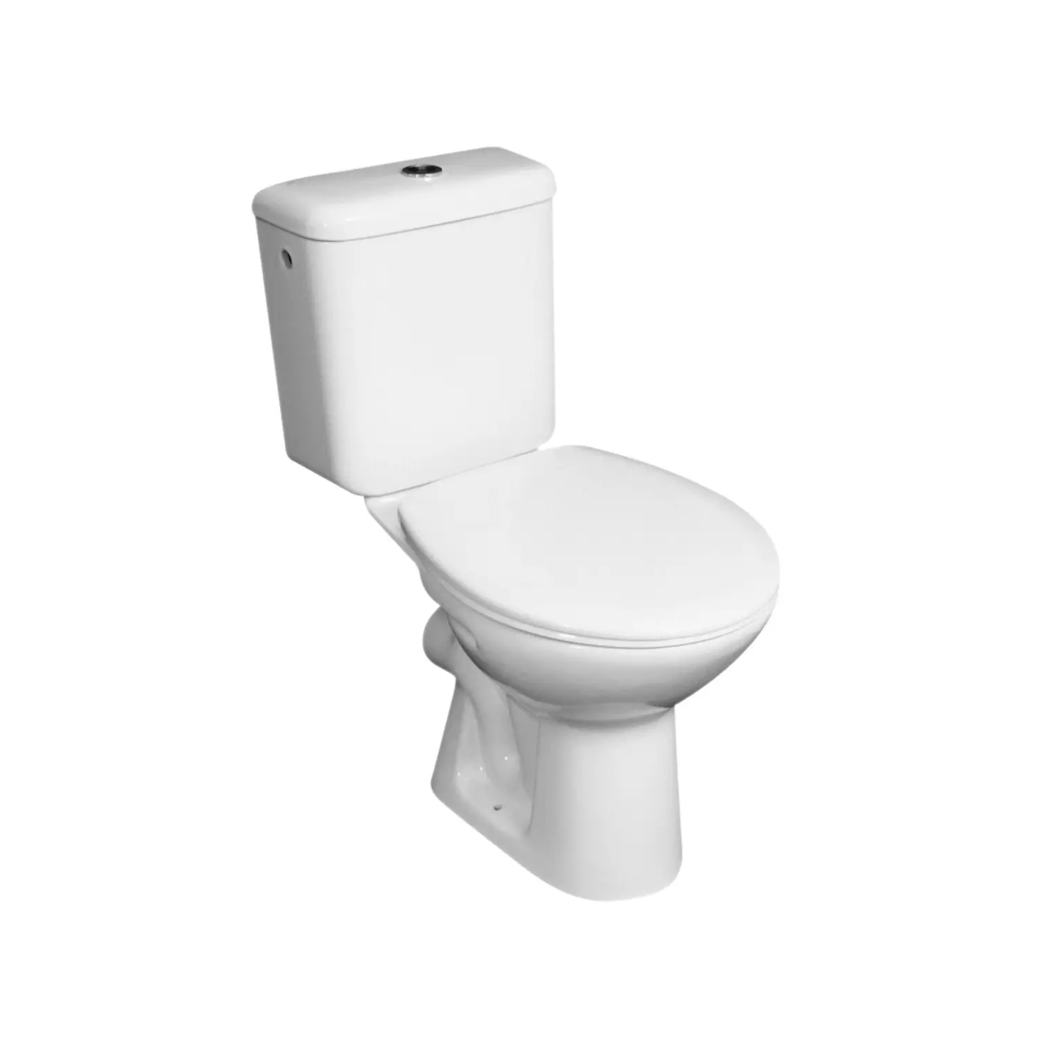 JIKA WC Kombi ZETA se splachovacím kruhem, vodorovný odpad, 360 x 645 x 760 mm
