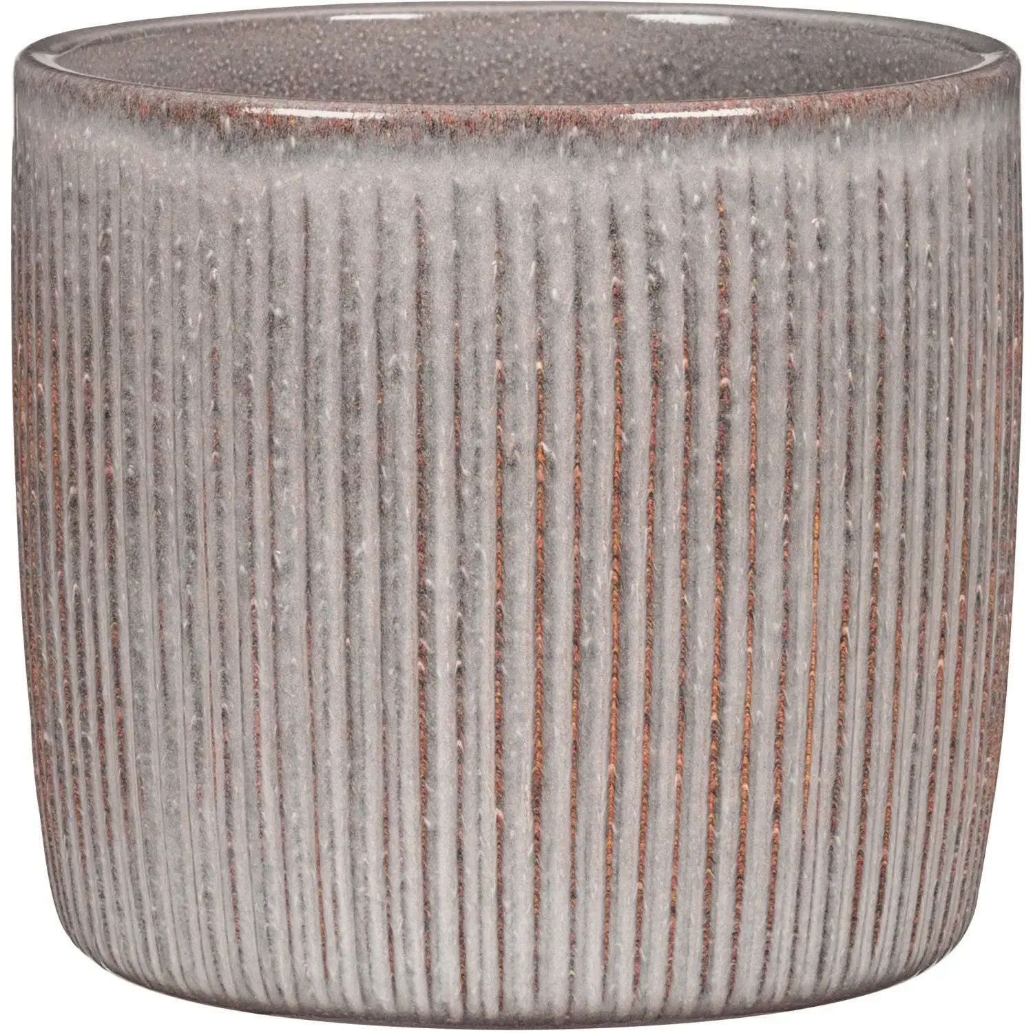 Scheurich Obal na květináč Solido Linea 909 Seashell, pr. 15 cm