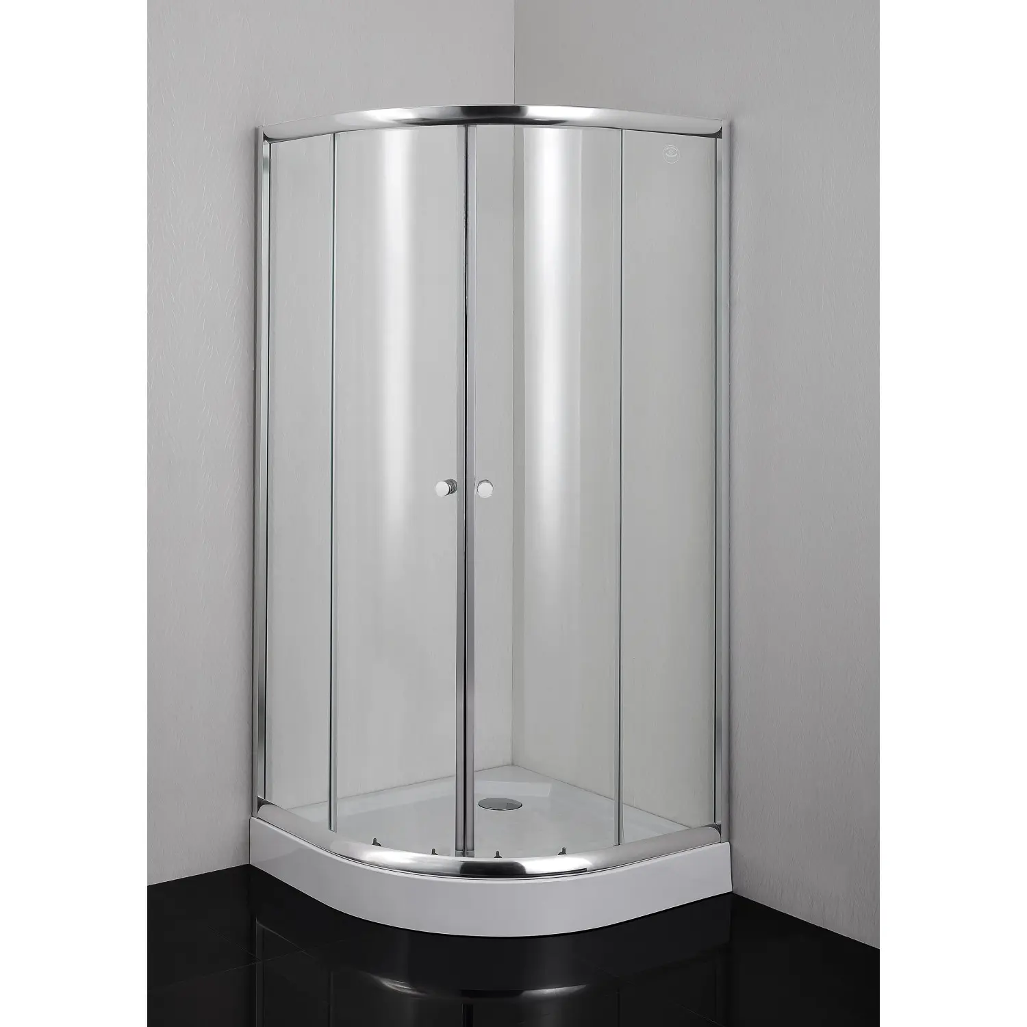Sanotechnik Sprchový kout s vaničkou T4090C-SET, chrom, 90 x 90 x 202,5 cm