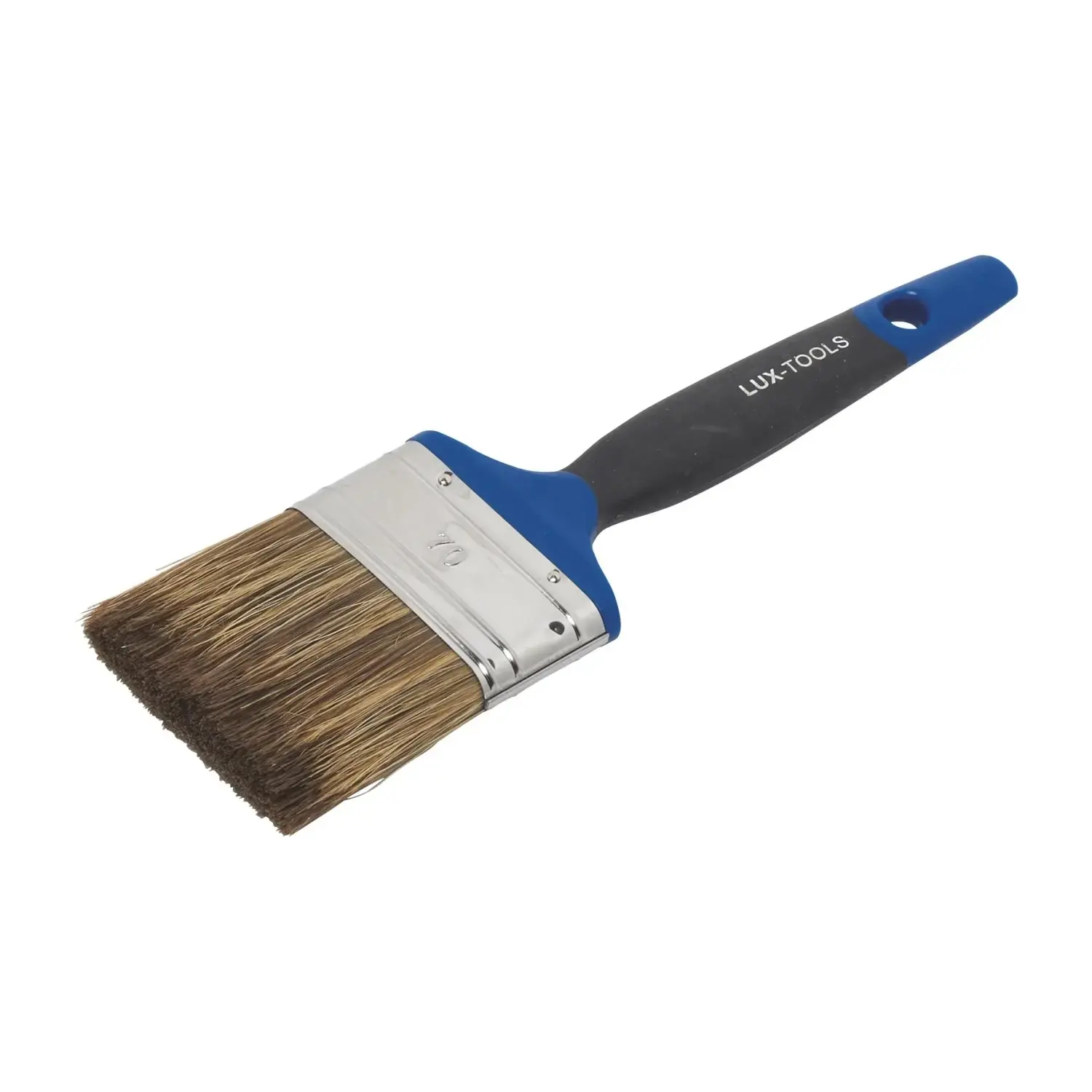 LUX-TOOLS Plochý štětec na lazuru s rukojetí Softgrip 70 mm
