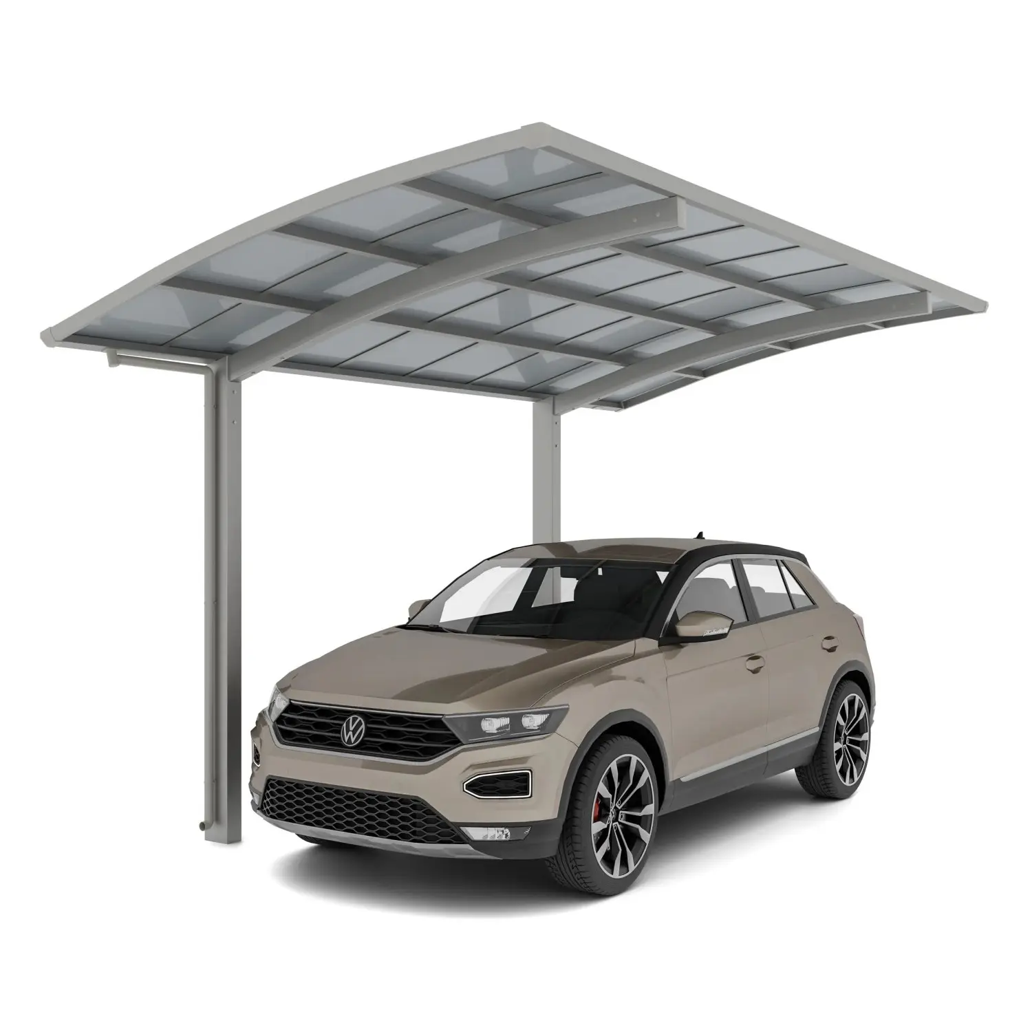 Ximax Alu přístřešek na auto Portoforte Typ 80 Standard ocelová 270 x 495 cm