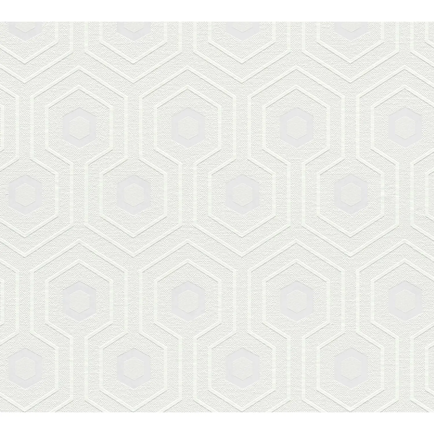 A. S. Creation Přetíratelná vliesová tapeta Meistervlies Creativ bílá 384781