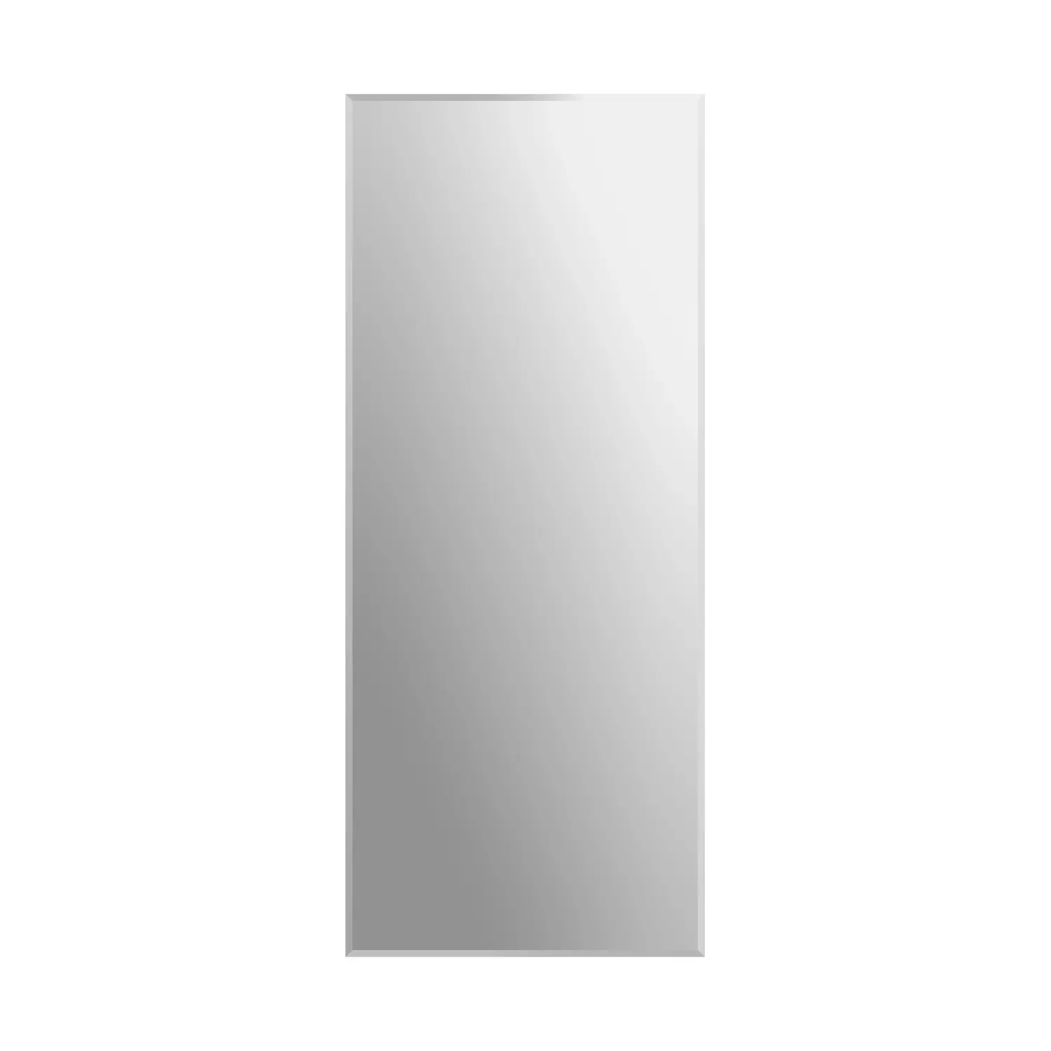 Kristall-Form Zrcadlo Gennil s fazetou stříbrné 50 x 120 cm
