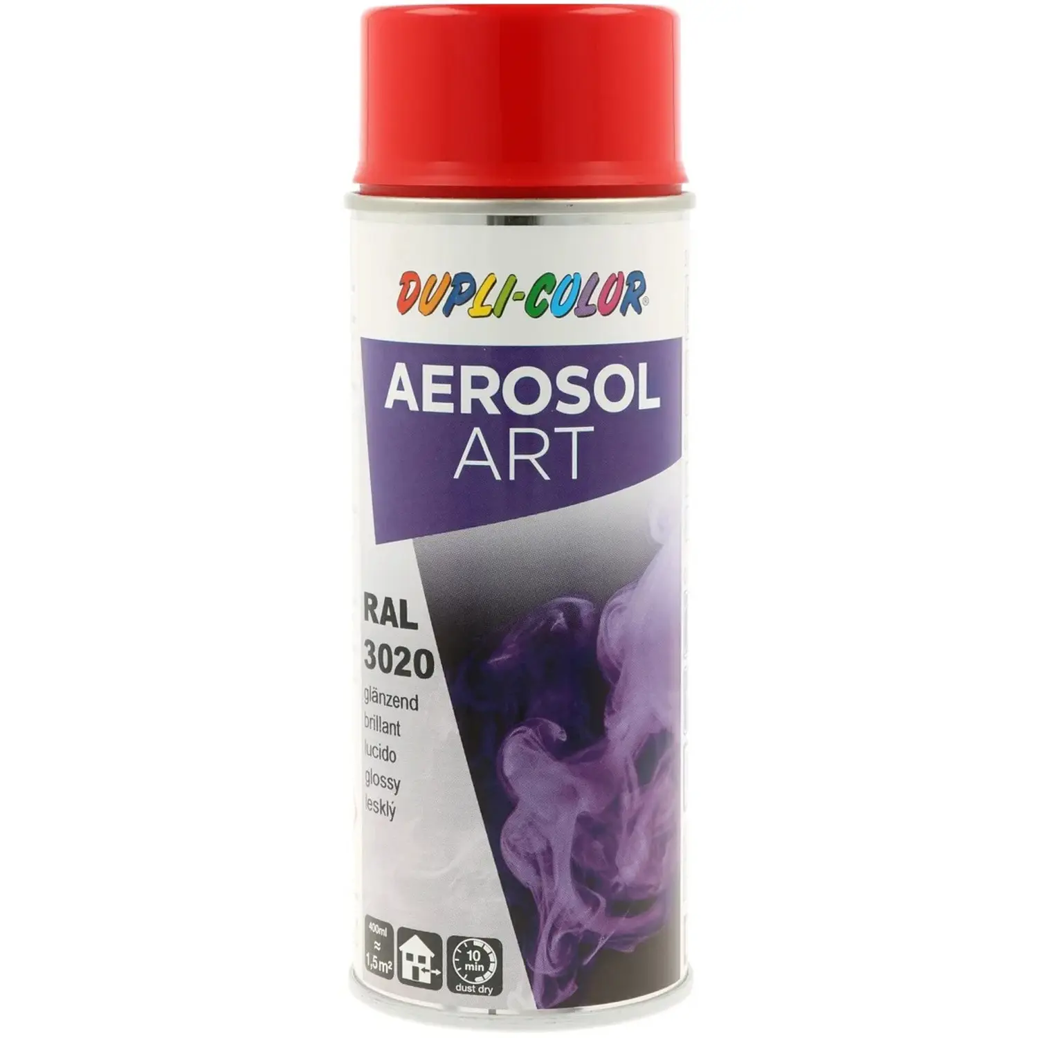 DUPLI-COLOR Lak ve spreji AEROSOL ART (3020) dopravní červená 400 ml