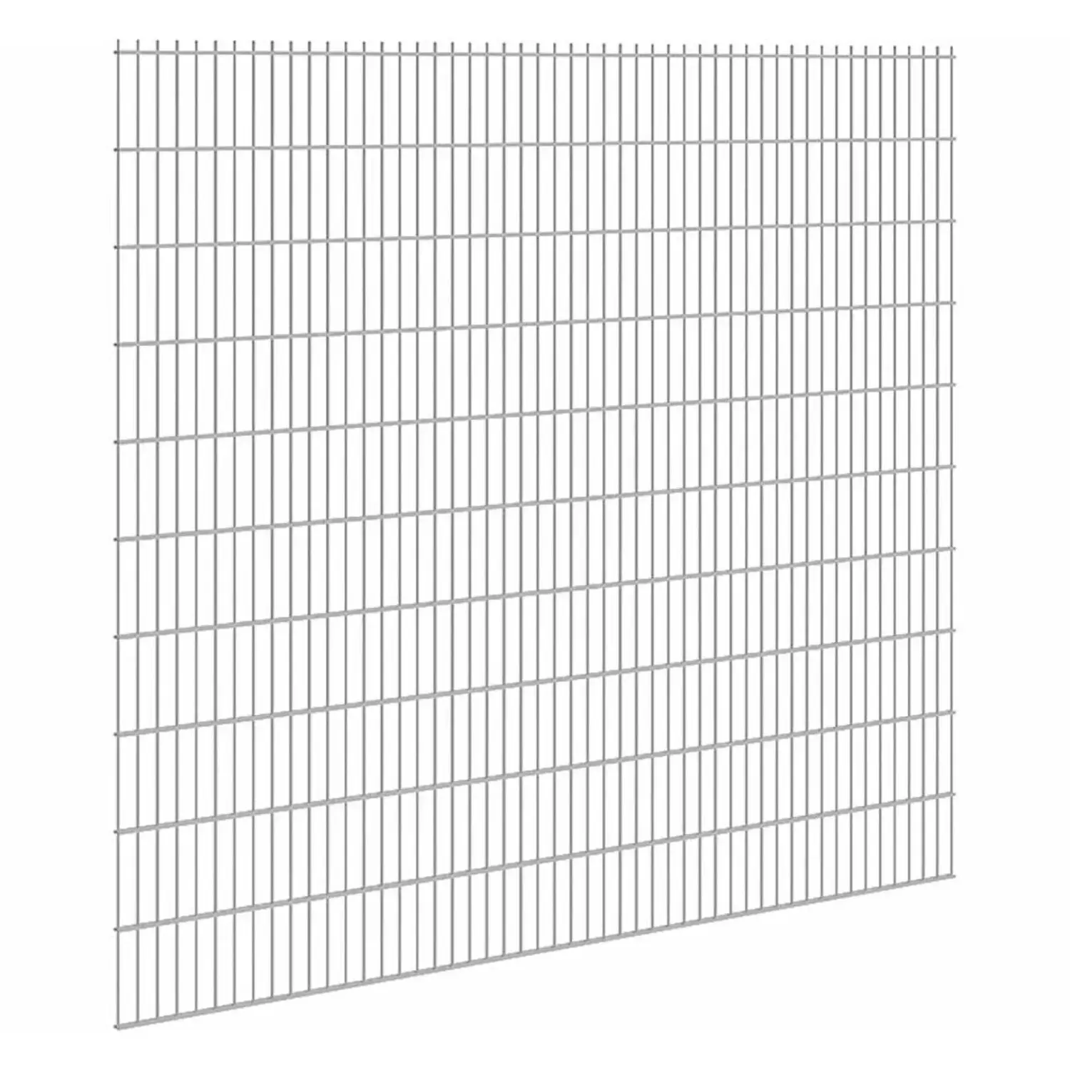 Floraworld Drátěný plotový panel, dvojitý 8/6/8, pozinkovaný, 203 x 251 cm