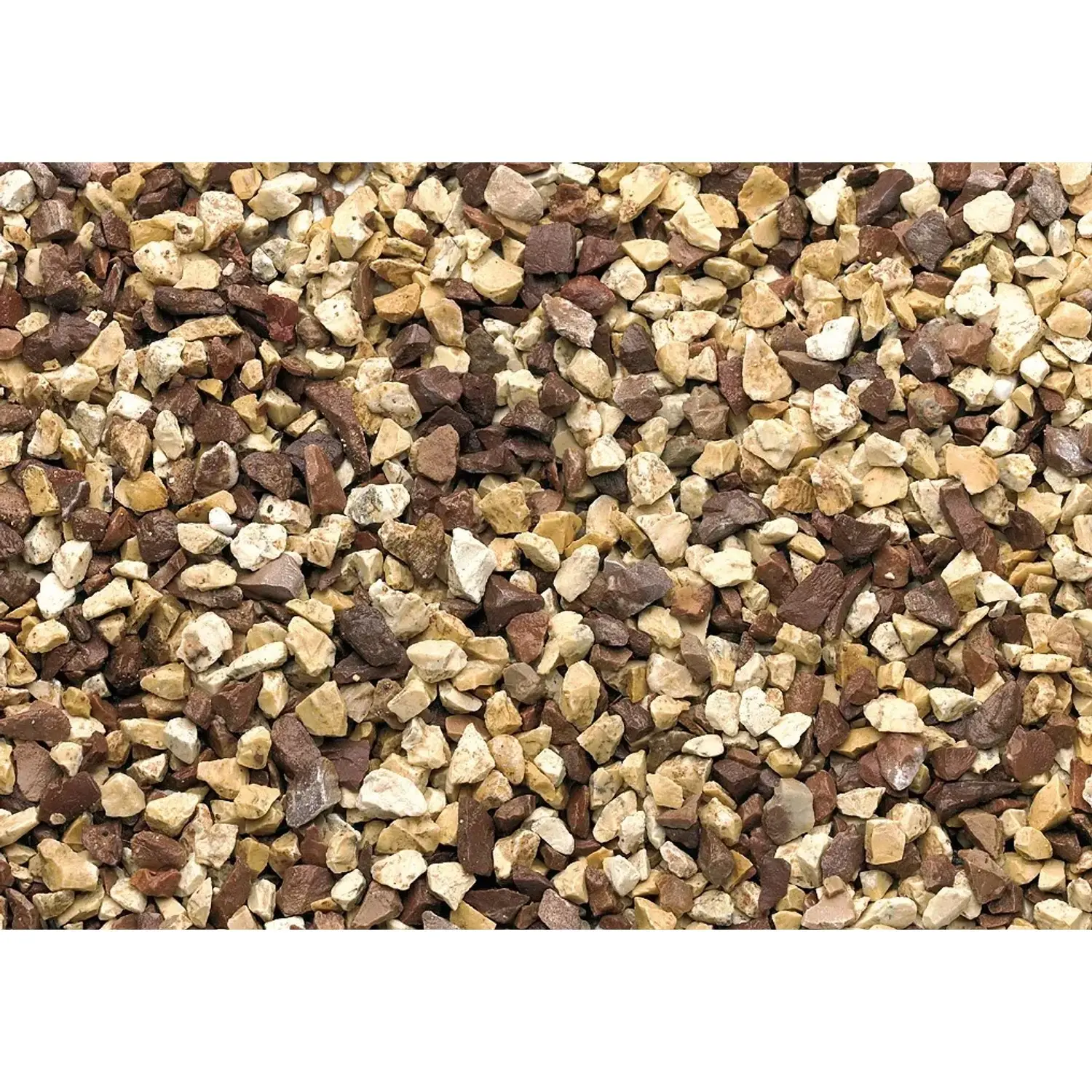 WECO Dekorační drť "Cappuccino" krémově hnědá, 8-16 mm, 15 kg/pytel