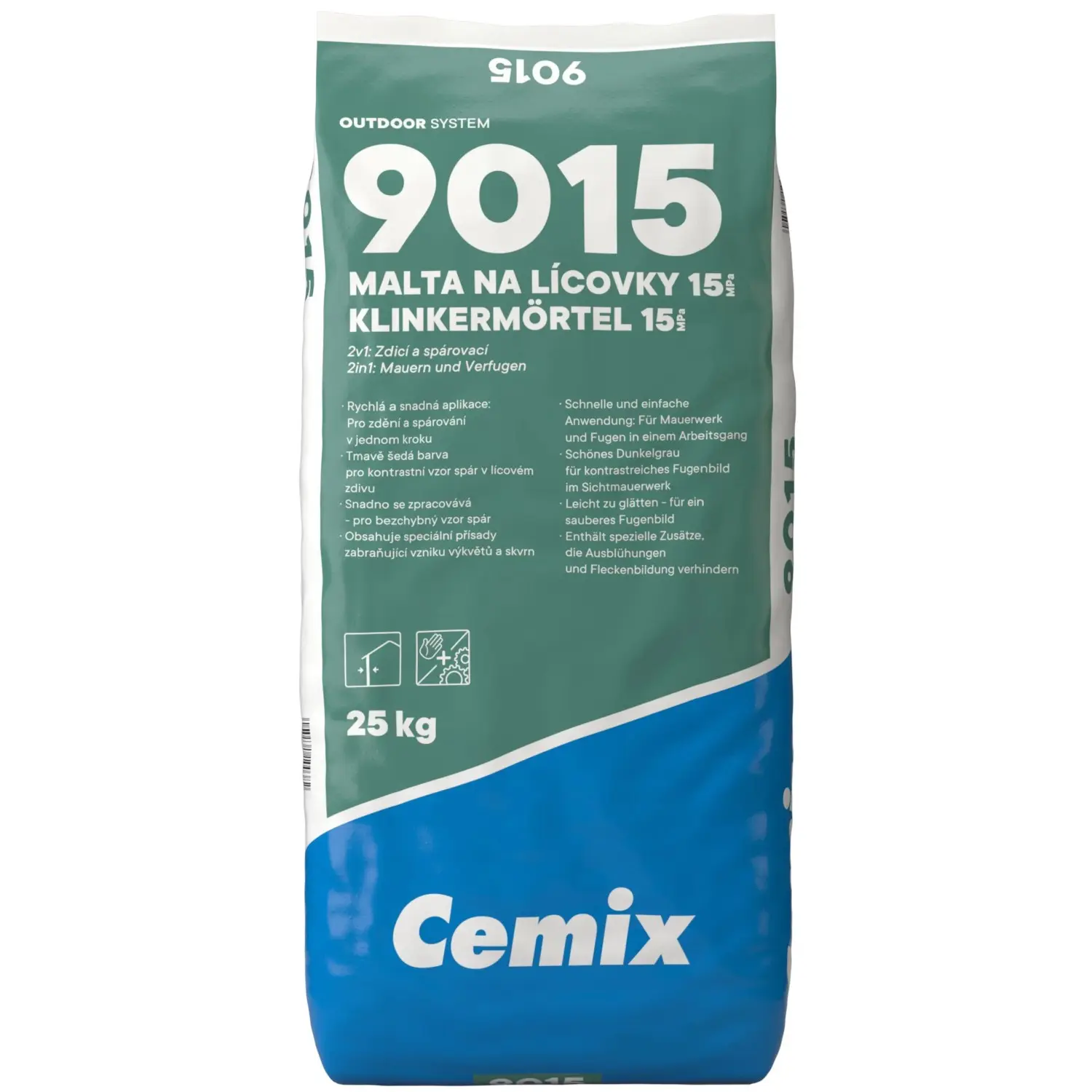 Cemix 9015 Malta na lícovky 15 MPa, 25 kg