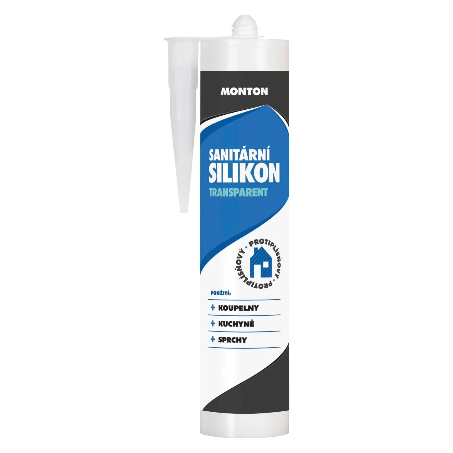 MONTON Sanitární silikon bílý 310 ml