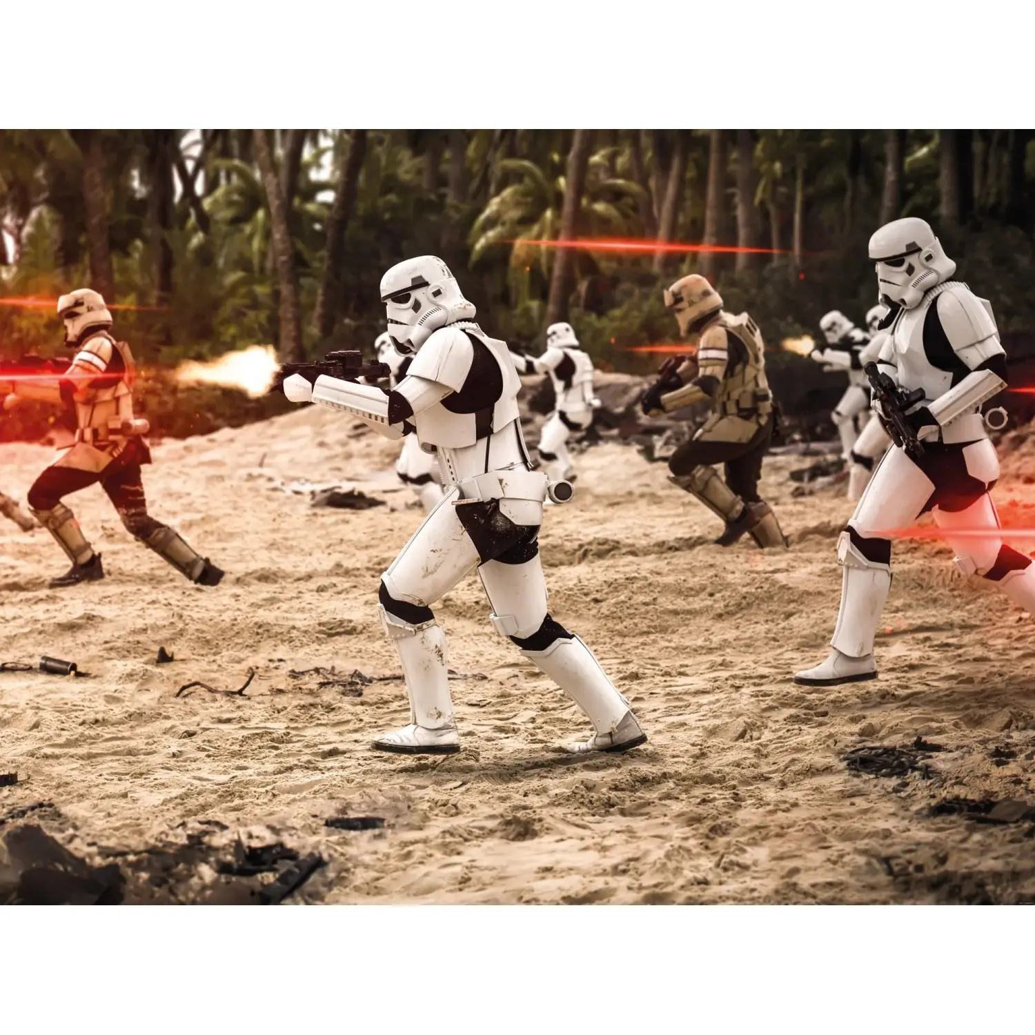 Komar Vliesová fototapeta Star Wars Imperial Strike 200 x 250 cm