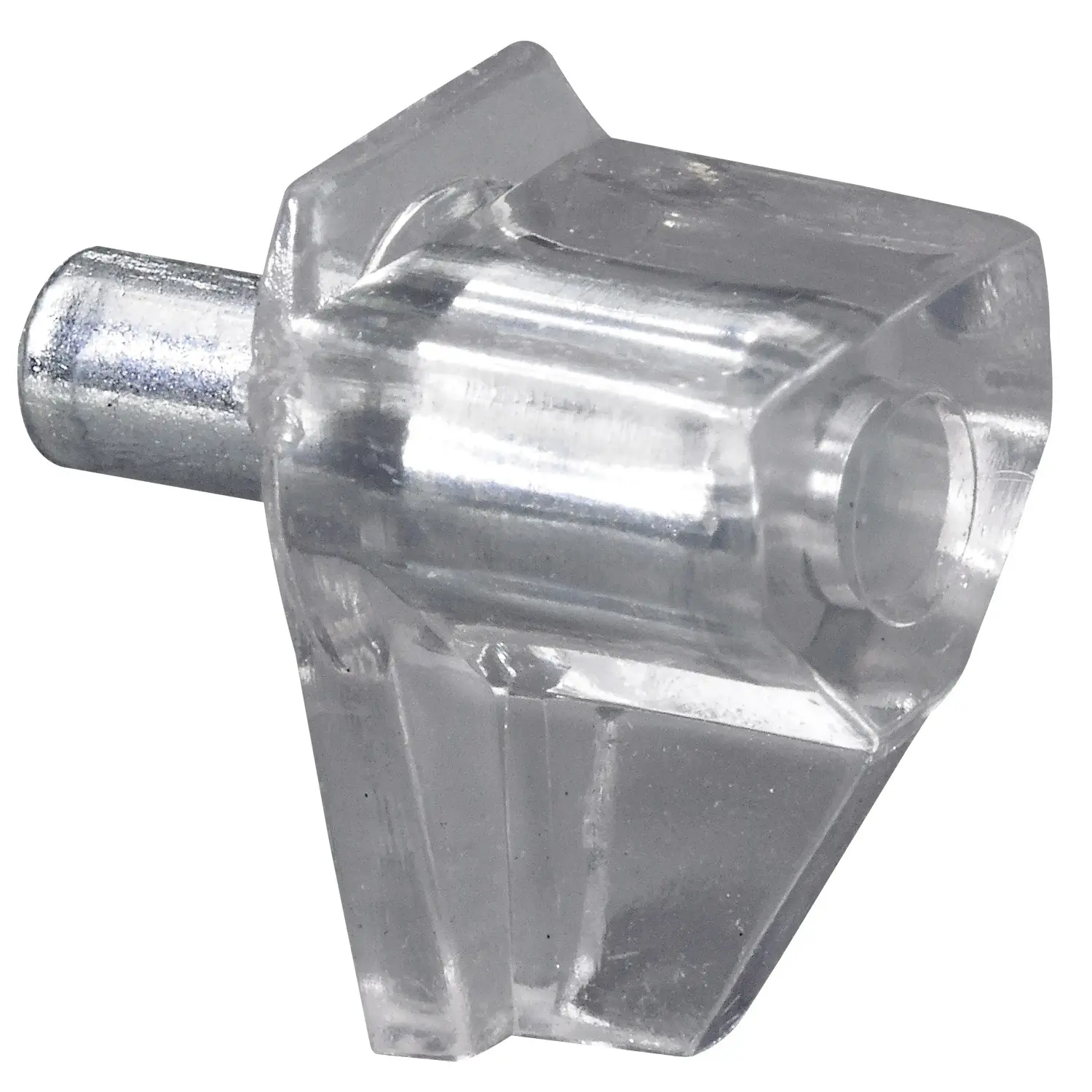 Hettich Policový nosník Safety, transparentní, pr. 6 mm, 20 ks (PE)