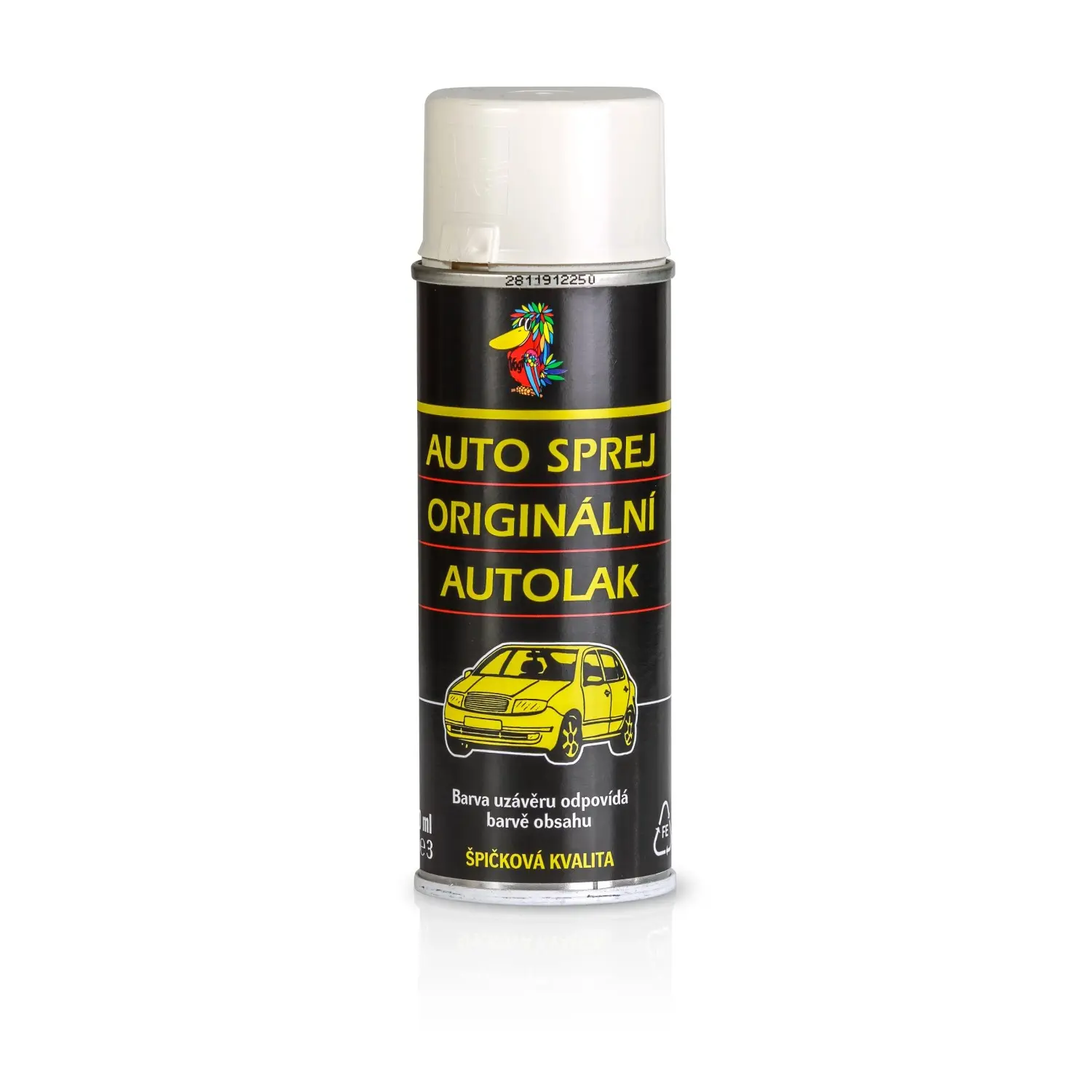 Dupli-Color Auto-Sprej lak 200 ml, (1050) Alpine bílá