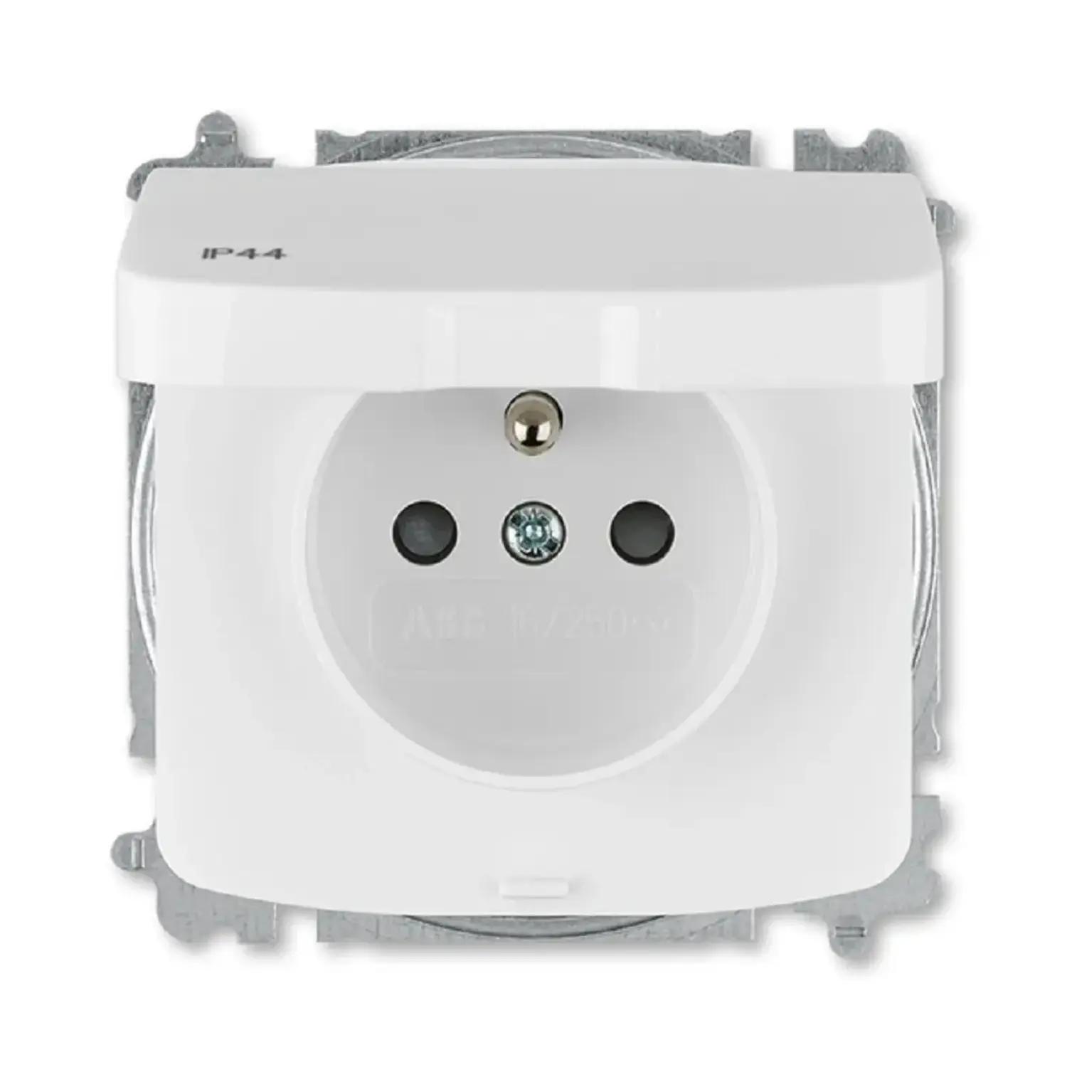 ABB 1násobná zásuvka s krytem TANGO 6619A-A06997 B bílá 42 x 73,8 x 73,8 mm