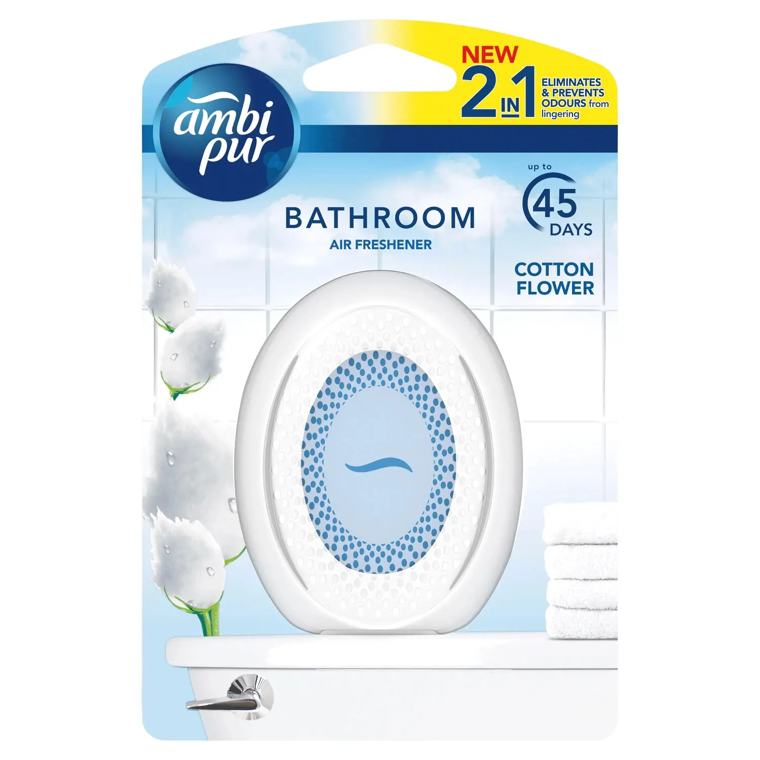 Osvěžovač Ambi Pur Bathroom Cotton flower 7,5ml