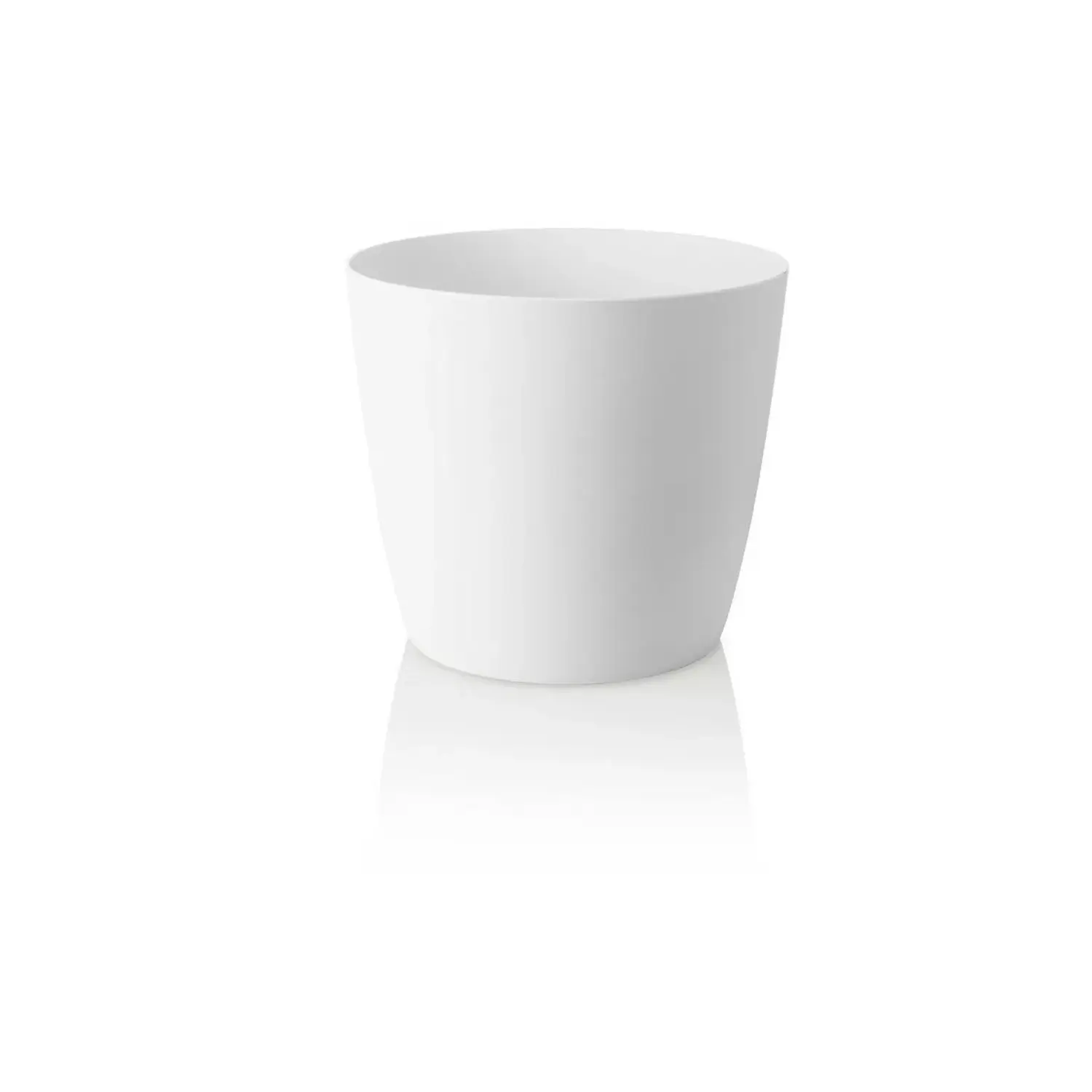 GARDENICO Květináč Ella Twist´n´Roll bílý pr. 39 x 35 cm