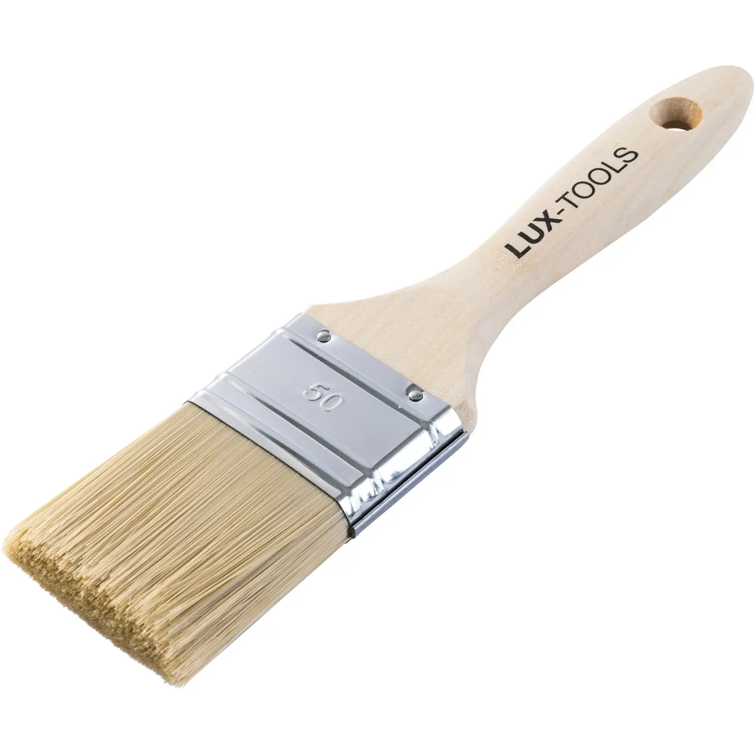 LUX-TOOLS Plochý štětec pro barvy a laky na bázi rozpouštědel 50 mm