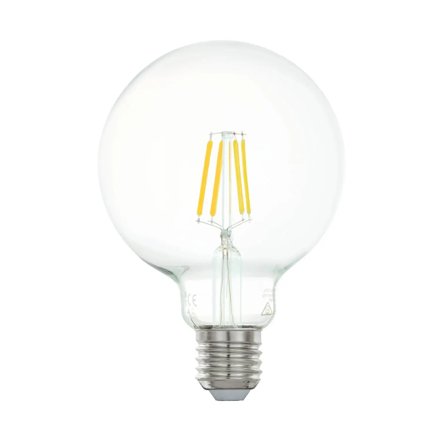 EGLO LED žárovka E27 G95 4W 470lm 2700K pr. 95 x 140 mm, čirá