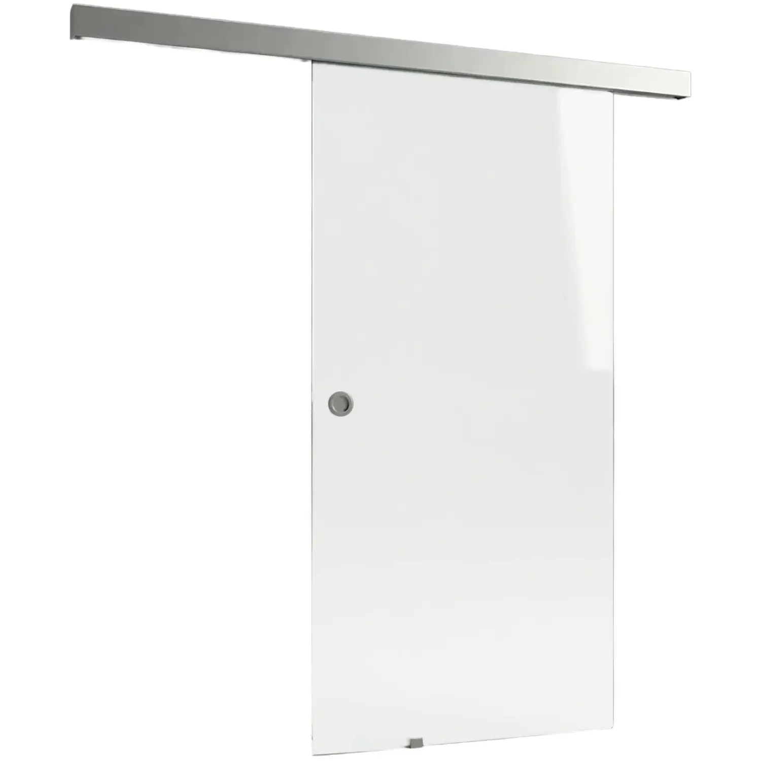 Doorlegro Posuvné dveře EasySlide 65 - set, čiré sklo/nerez, 205 x 90 cm