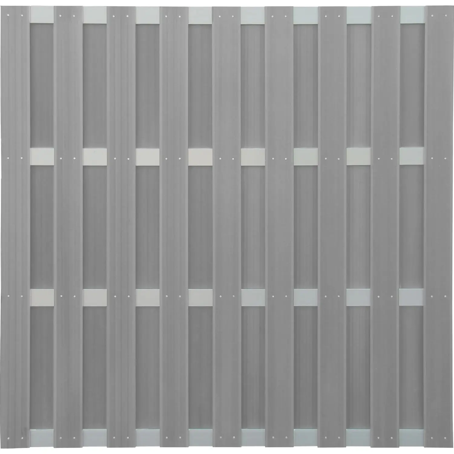 OBI Plotový prvek WPC/ALU světle šedý 180 x 180 cm