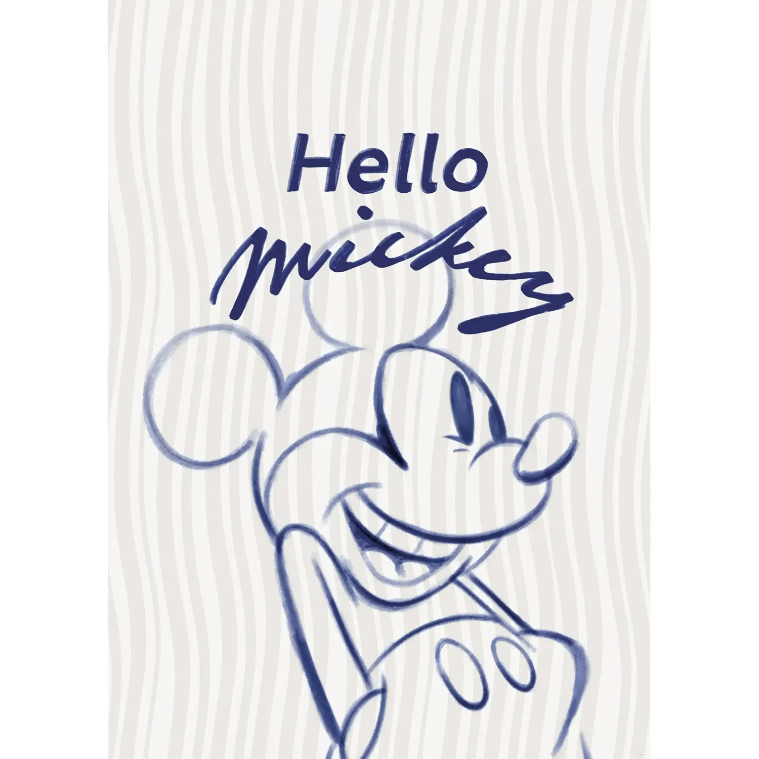 Komar Plakát Disney Mickey Mouse Hello 50 x 70 cm