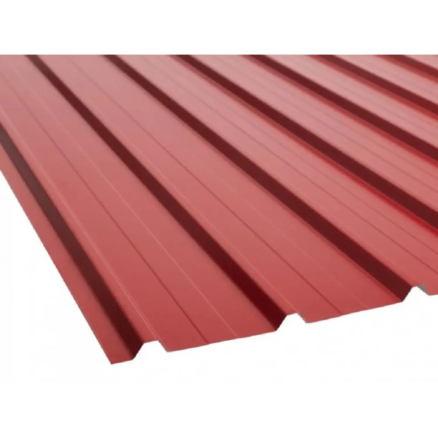 COVERNIT Trapézový plech T12 čevená RAL 3011, 1000 x 910 mm