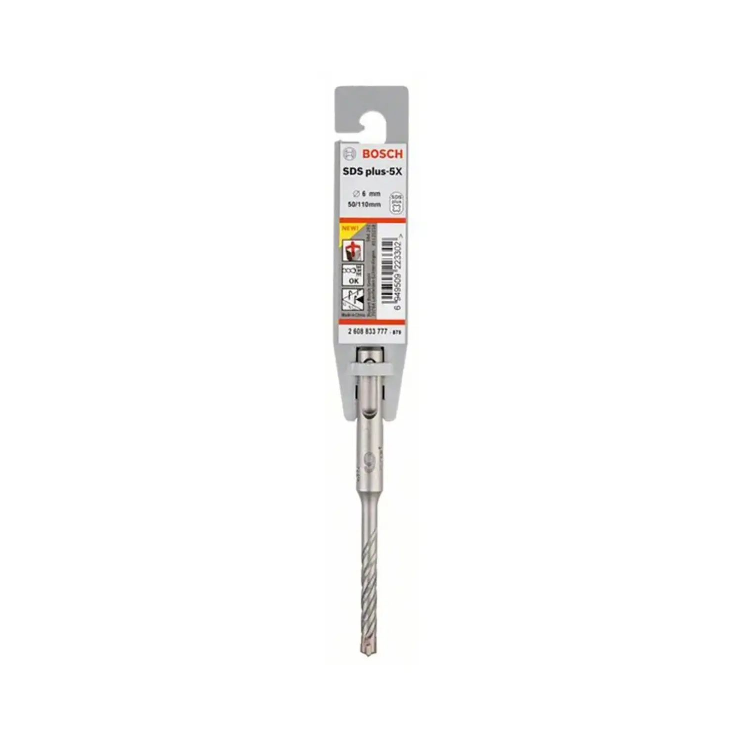 Bosch Vrták do železobetonu PRO SDS plus-5X pr. 6 x 50/110 mm (2 608 833 777)