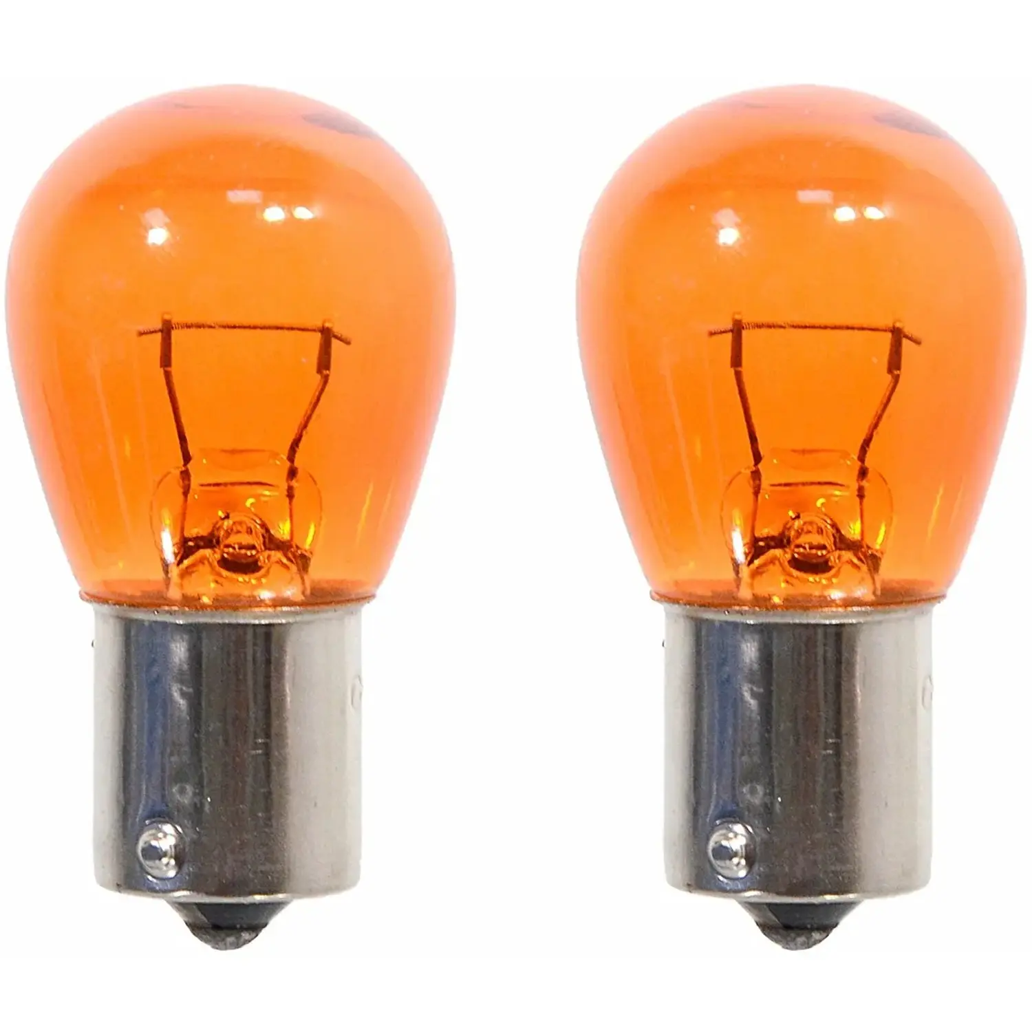 COMPASS Autožárovka PY21W 12 V 21 W oranžová, 2 ks