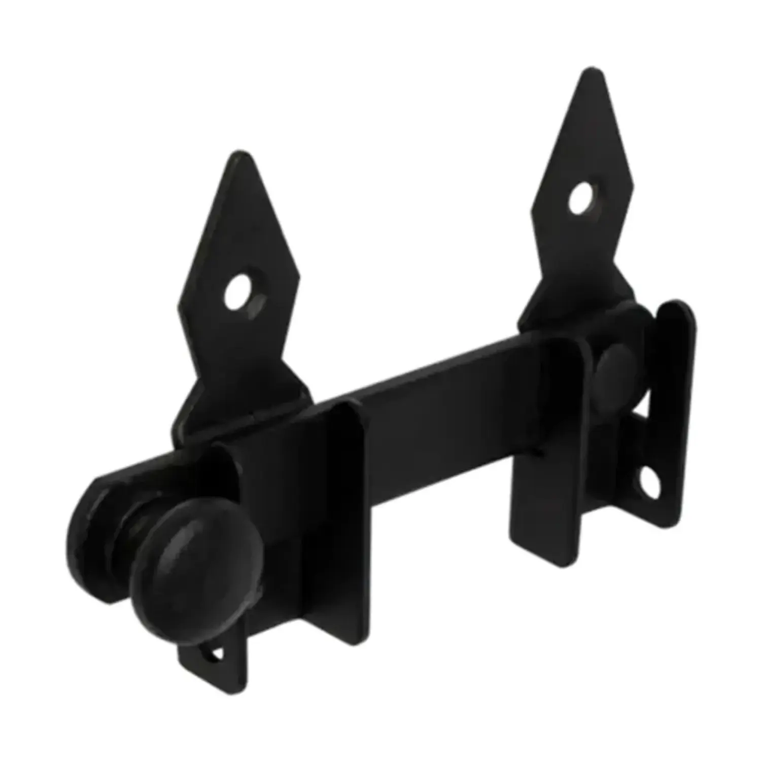 Domax Závora zahradní WOGO 120, černá duplex, 120 x 25 mm
