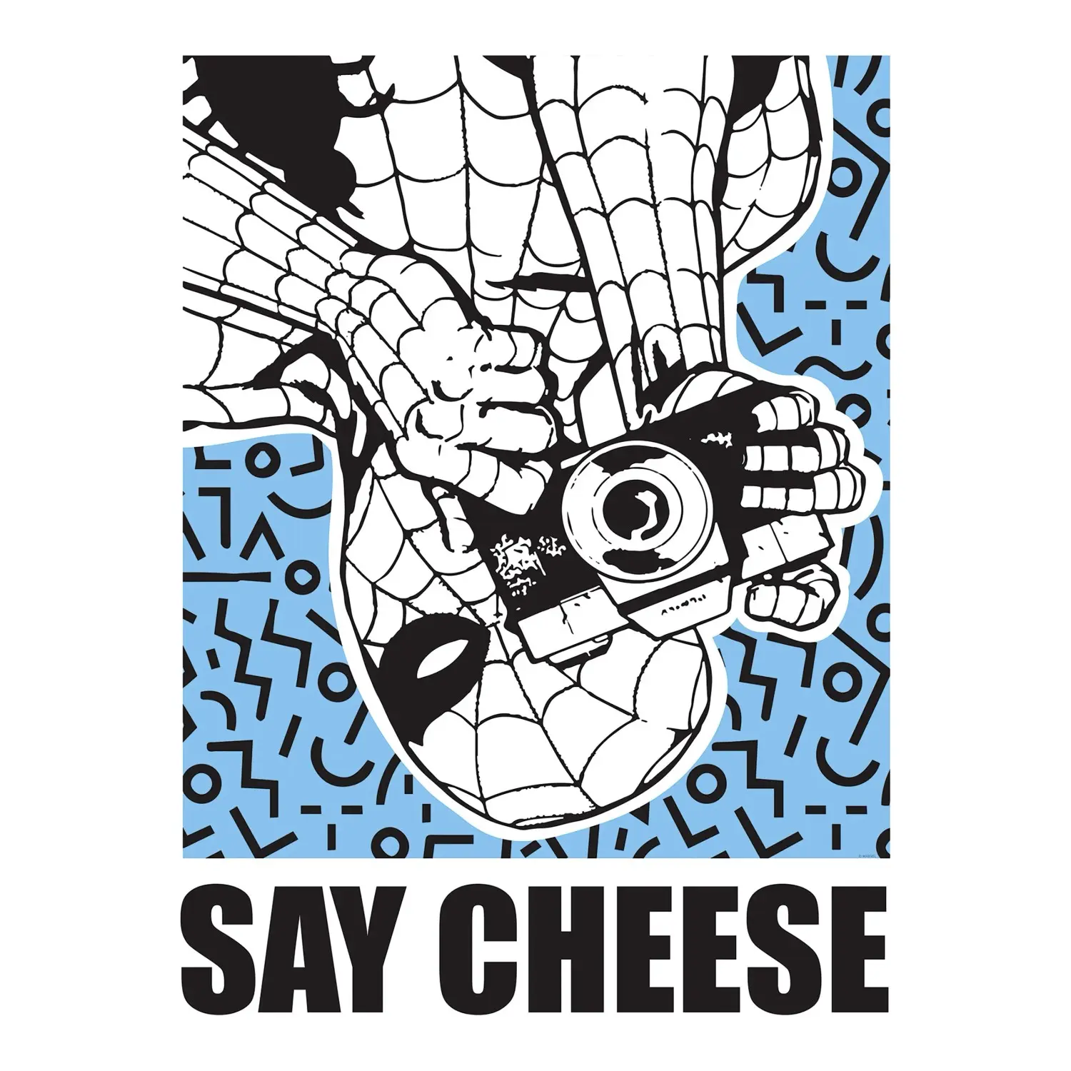 Komar Plakát Marvel Spider-Man Say Cheese Blue 50 x 70 cm