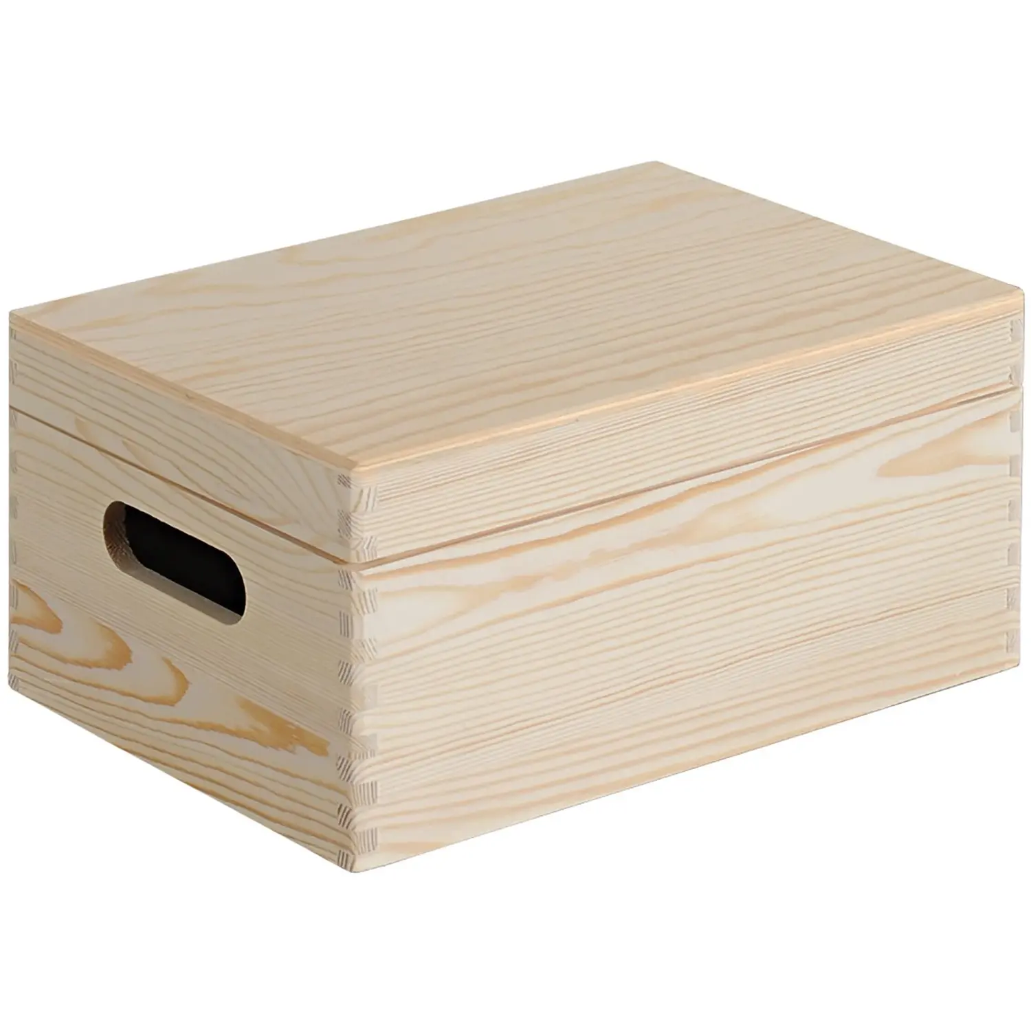 KESPER Víceúčelový skladovací box s výklopným víkem borovice 23 x 29 x 39 cm