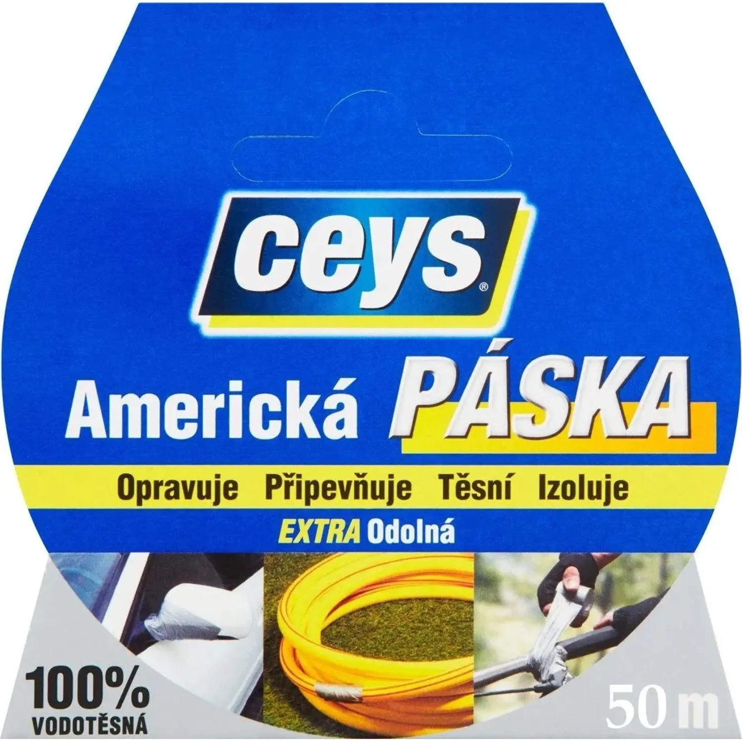 Ceys Lepící páska americká 50 m x 50 mm