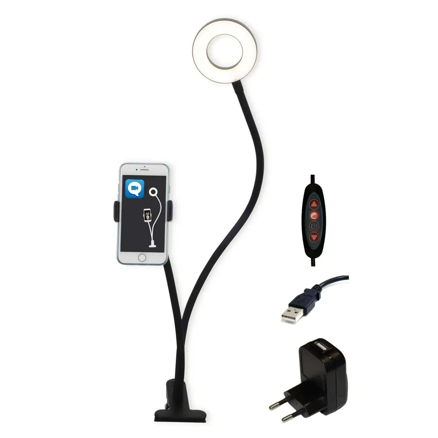 TOP LIGHT LED stolní lampa Neck C 450 x 110 x 350 mm