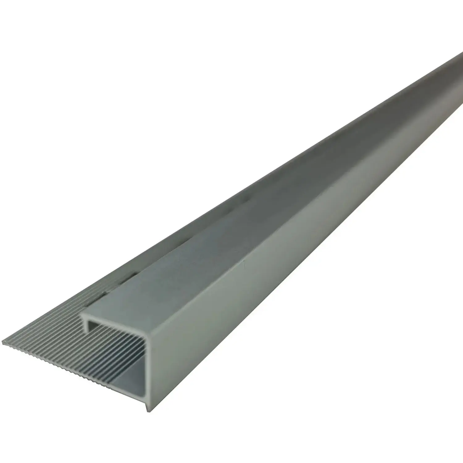 Arcansas Ochranný profil ALUSQUARE alu stříbrný elox 10 x 27 x 2500 mm