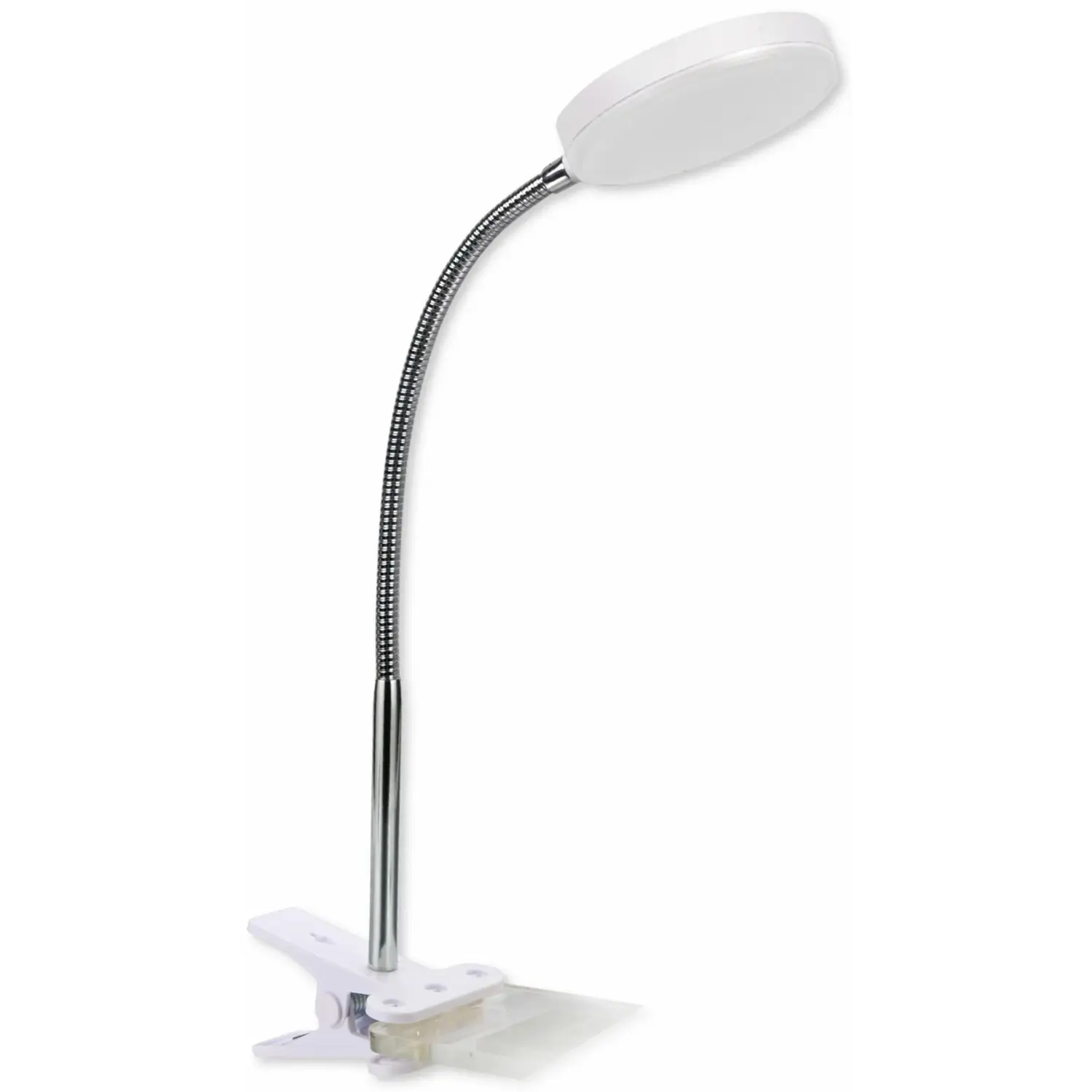 TOP LIGHT Lucy KL LED stolní lampička s klipem bílá
