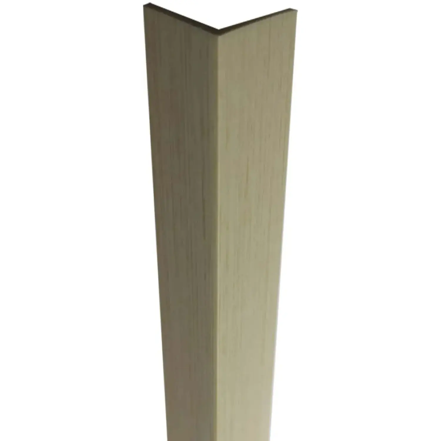 Arcansas Úhlový profil PVC imitace dřeva, světlý, 20 x 20 x 1000 mm
