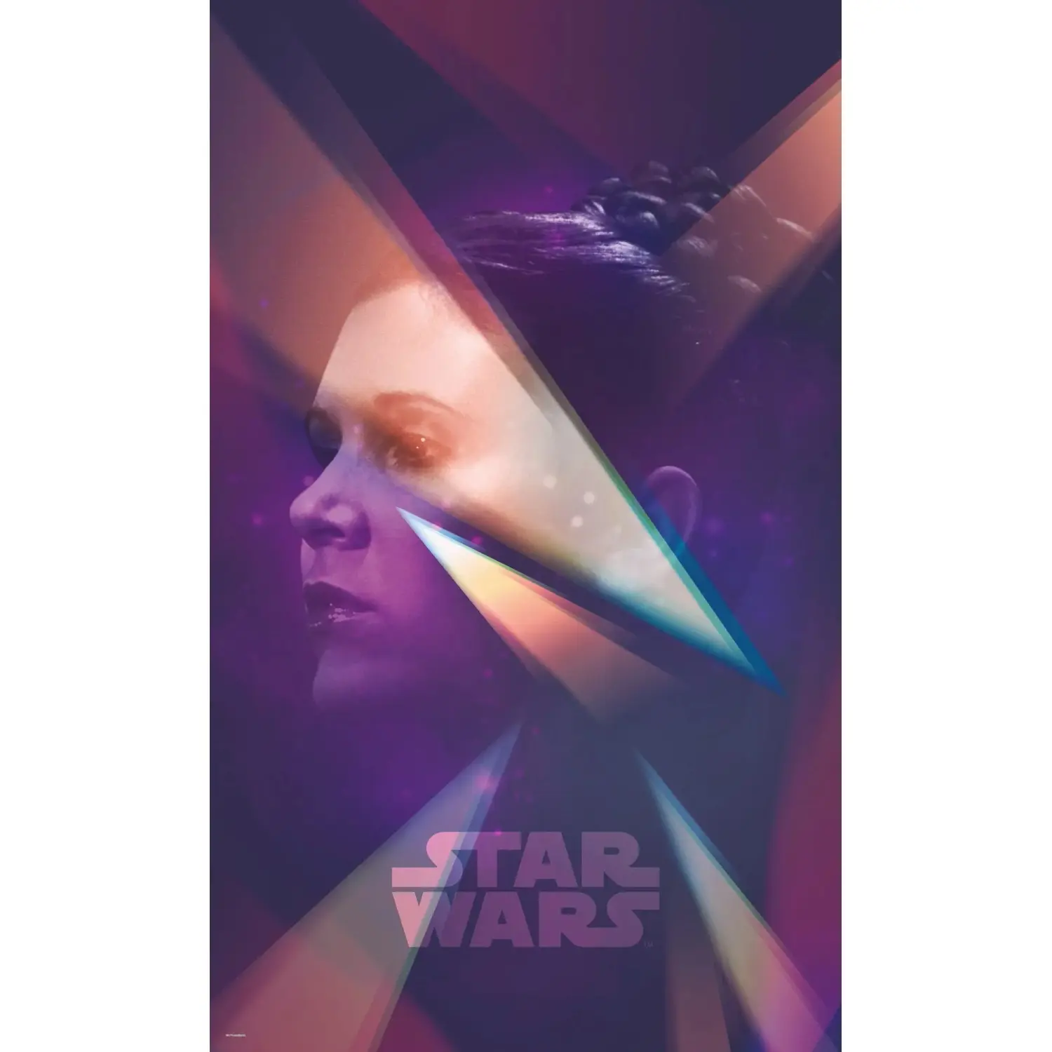 Komar Vliesová fototapeta Star Wars Female Leia 120 x 200 cm