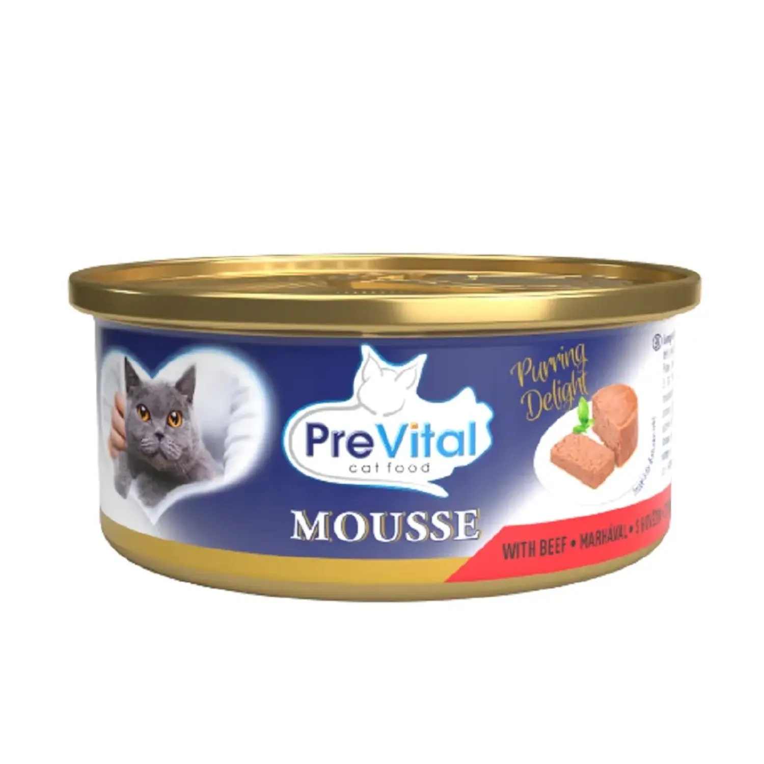 Prevital Mousse konzerva hovězí 85g