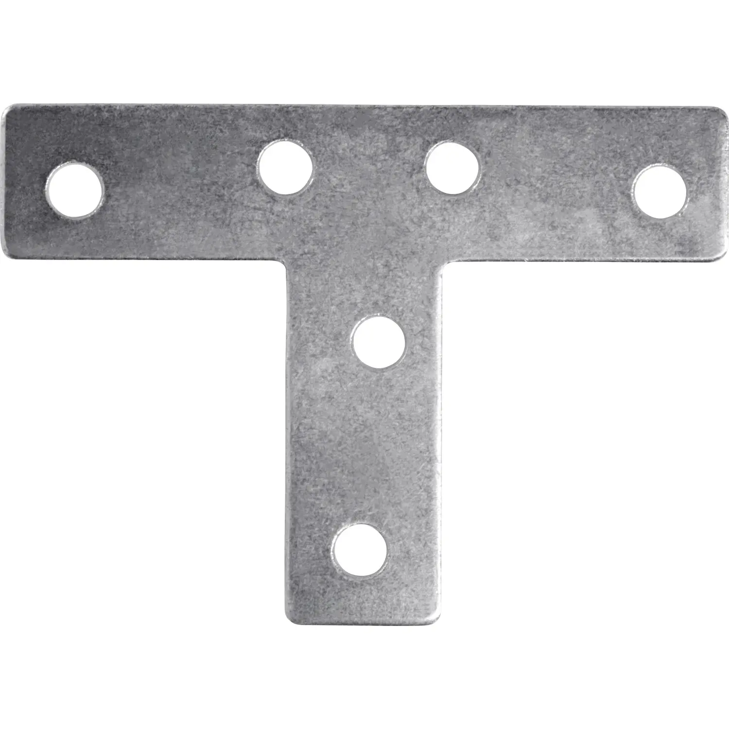 Plochý spojovací úhelník ve tvaru T, pozinkovaný, 70 mm x 35 mm x 15 mm