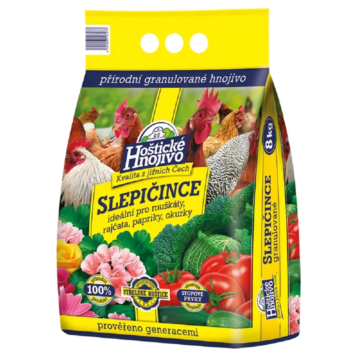Slepičince granulované 8 kg