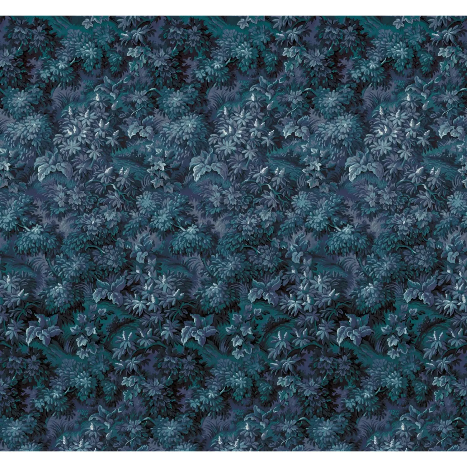 Komar Vliesová fototapeta Botanique Bleu 300 x 280 cm