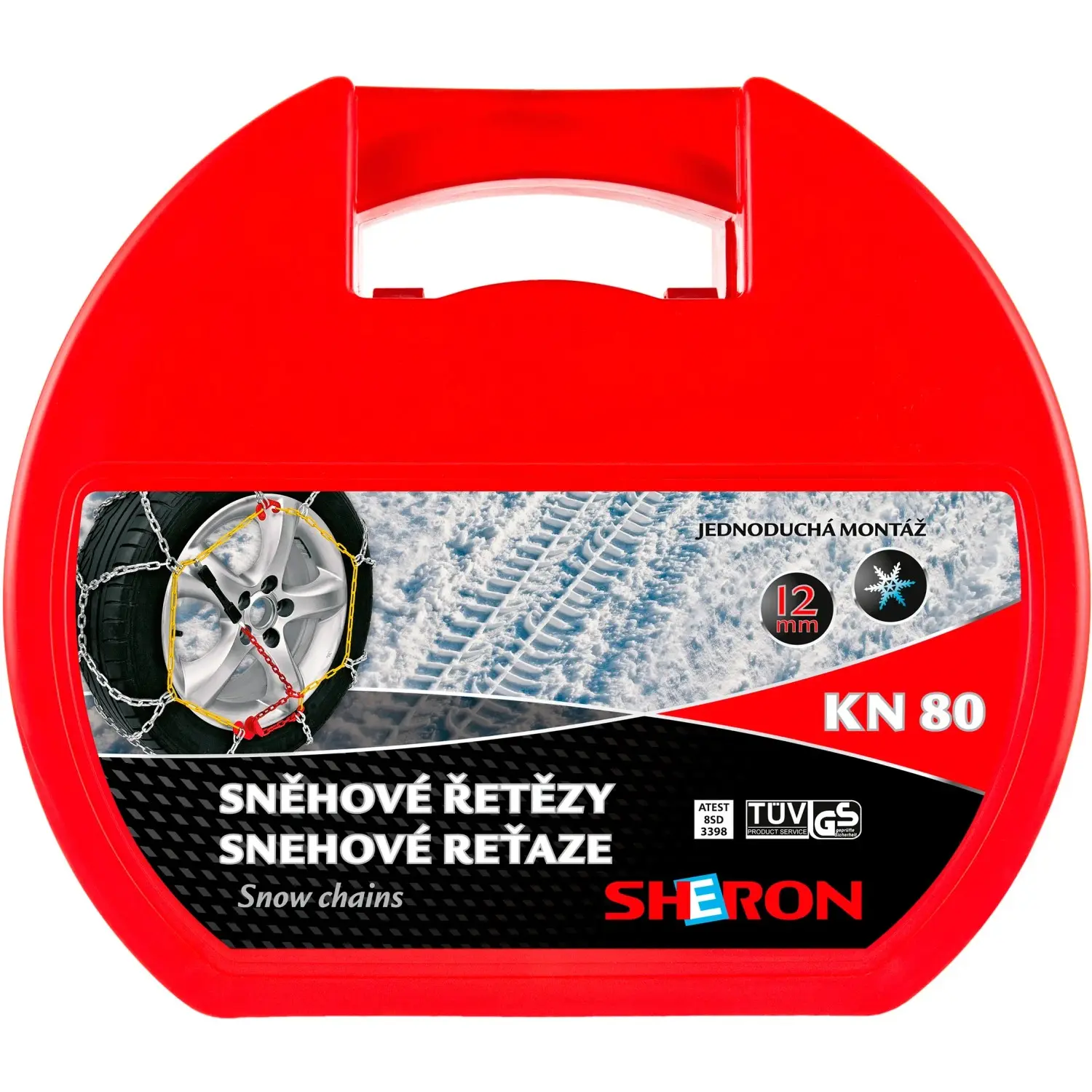SHERON Sněhové řetězy KN 80