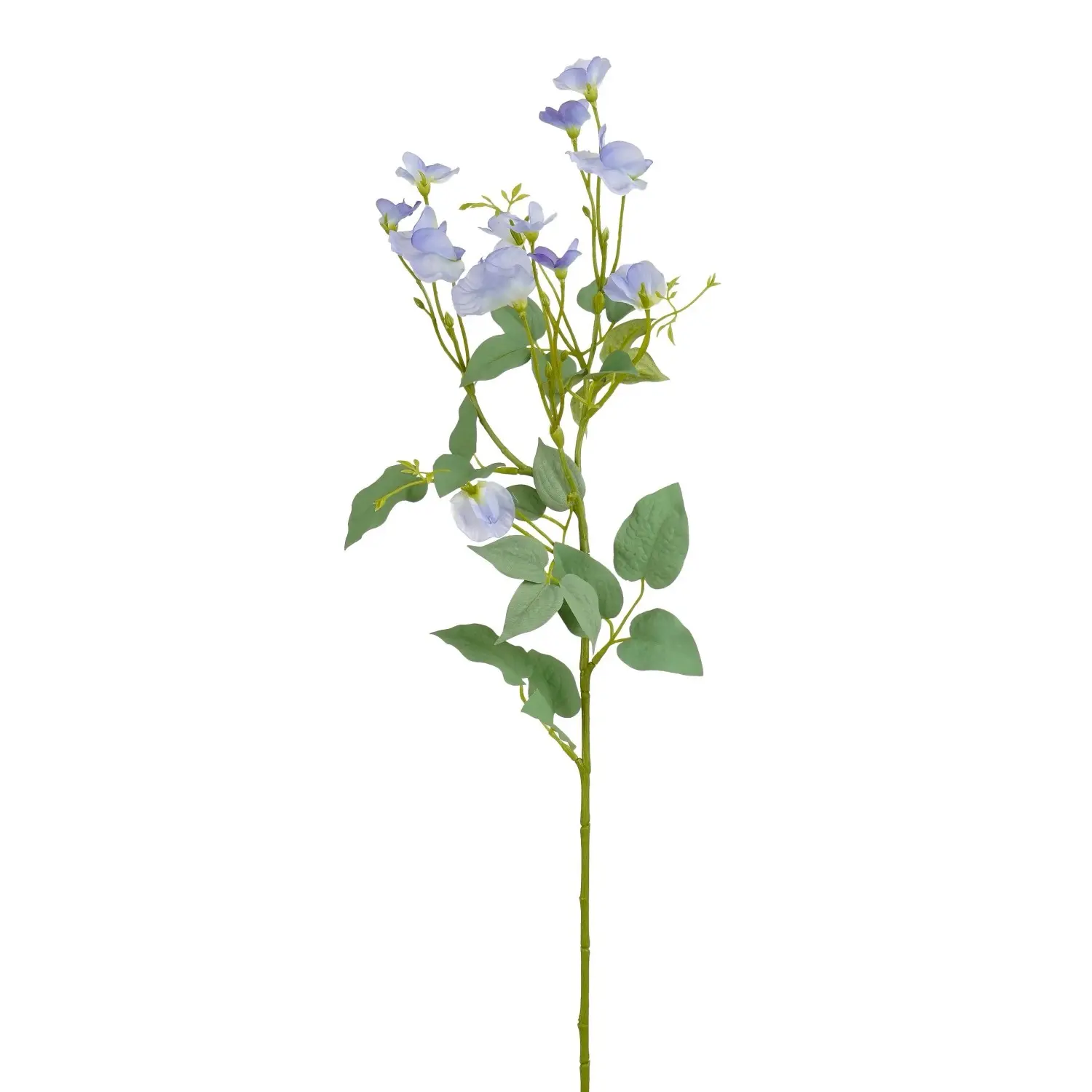 Mica Umělá květina hrachor světle modrá 74 cm