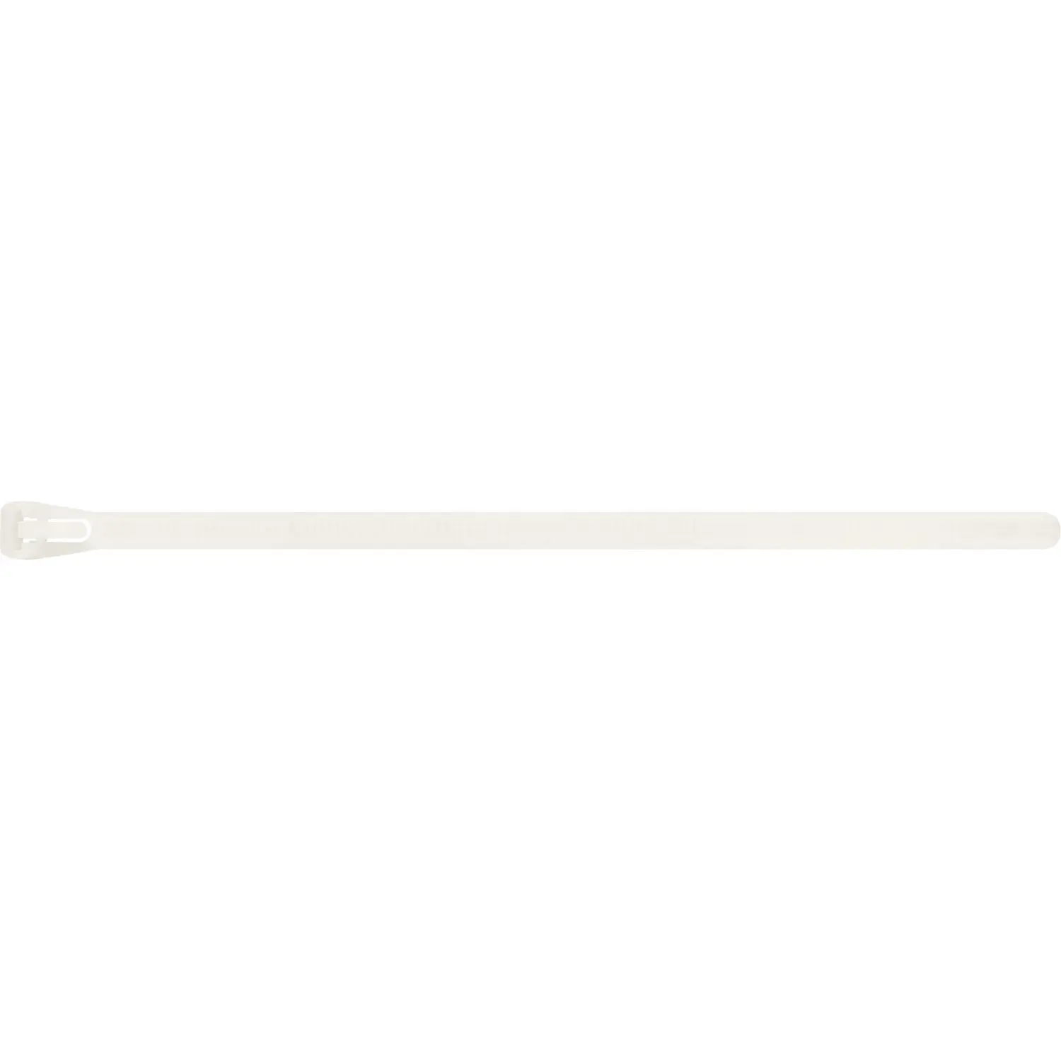 LUX-TOOLS Stahovací pásky opětovně uzavíratelné 200 x 7,6 mm, bílá, 25 ks