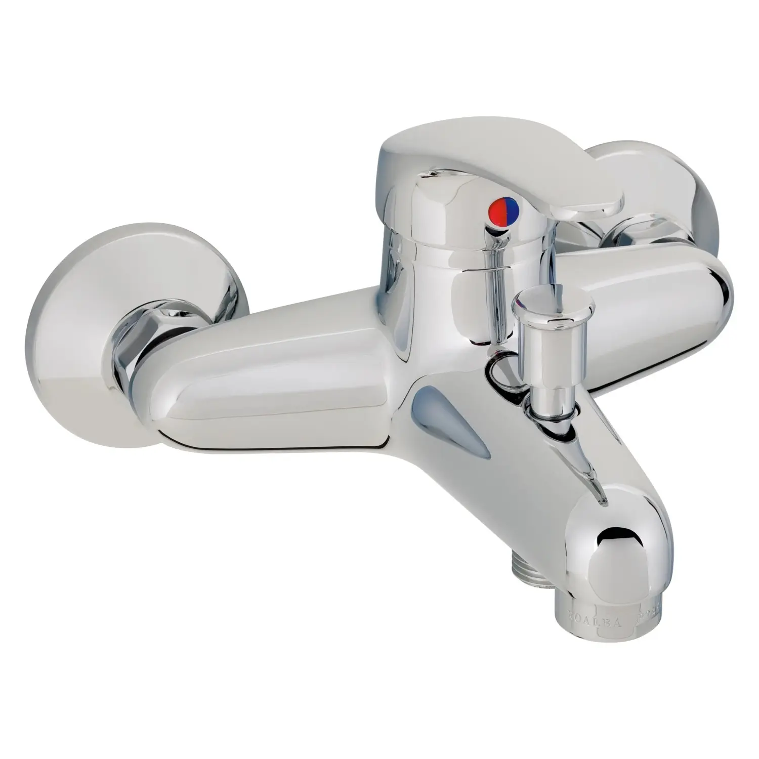 OBI Páková vanová napouštěcí baterie Cassai chromovaná, rozteč 150 mm