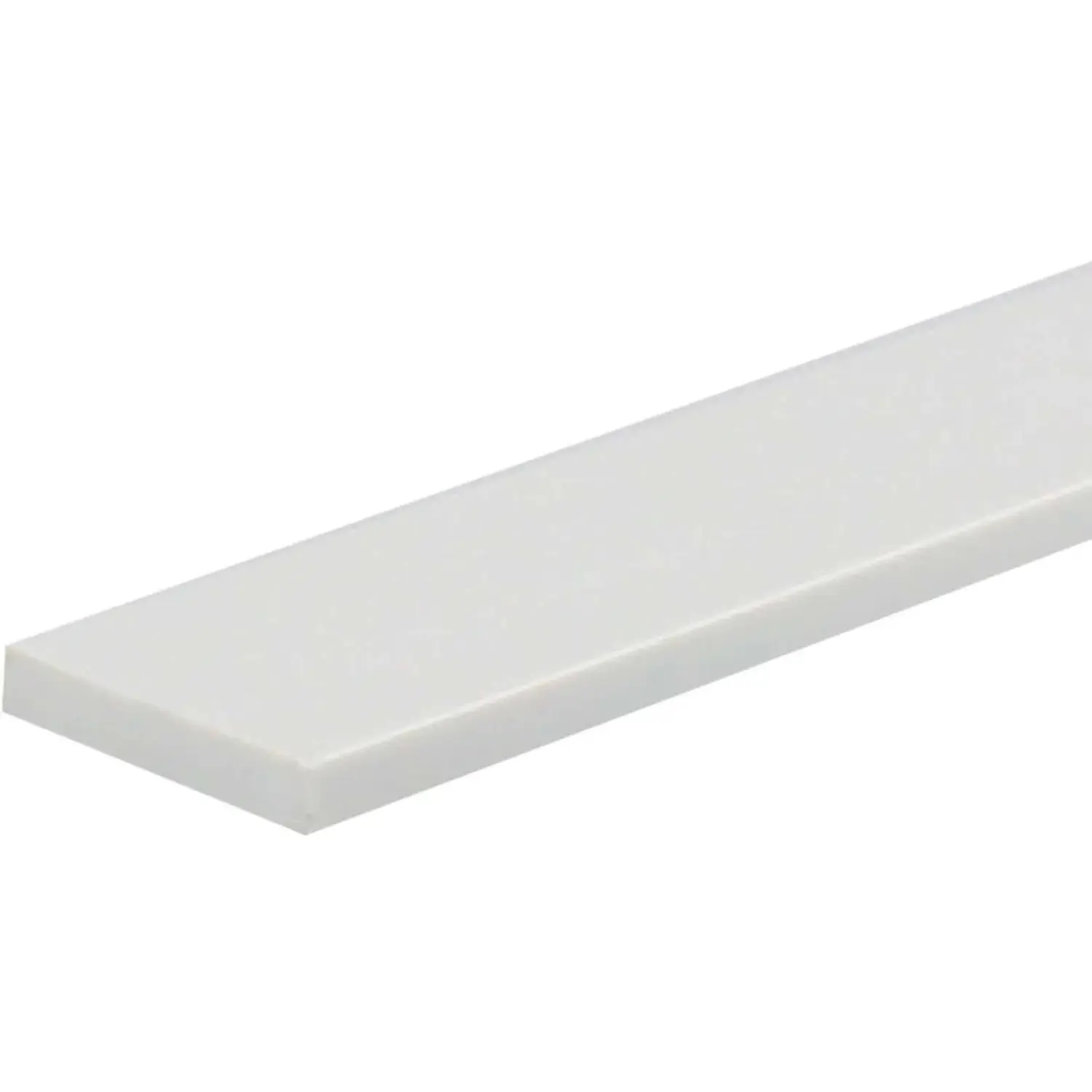 Arcansas Plochý profil PVC bílý matný 30 x 3 x 2000 mm