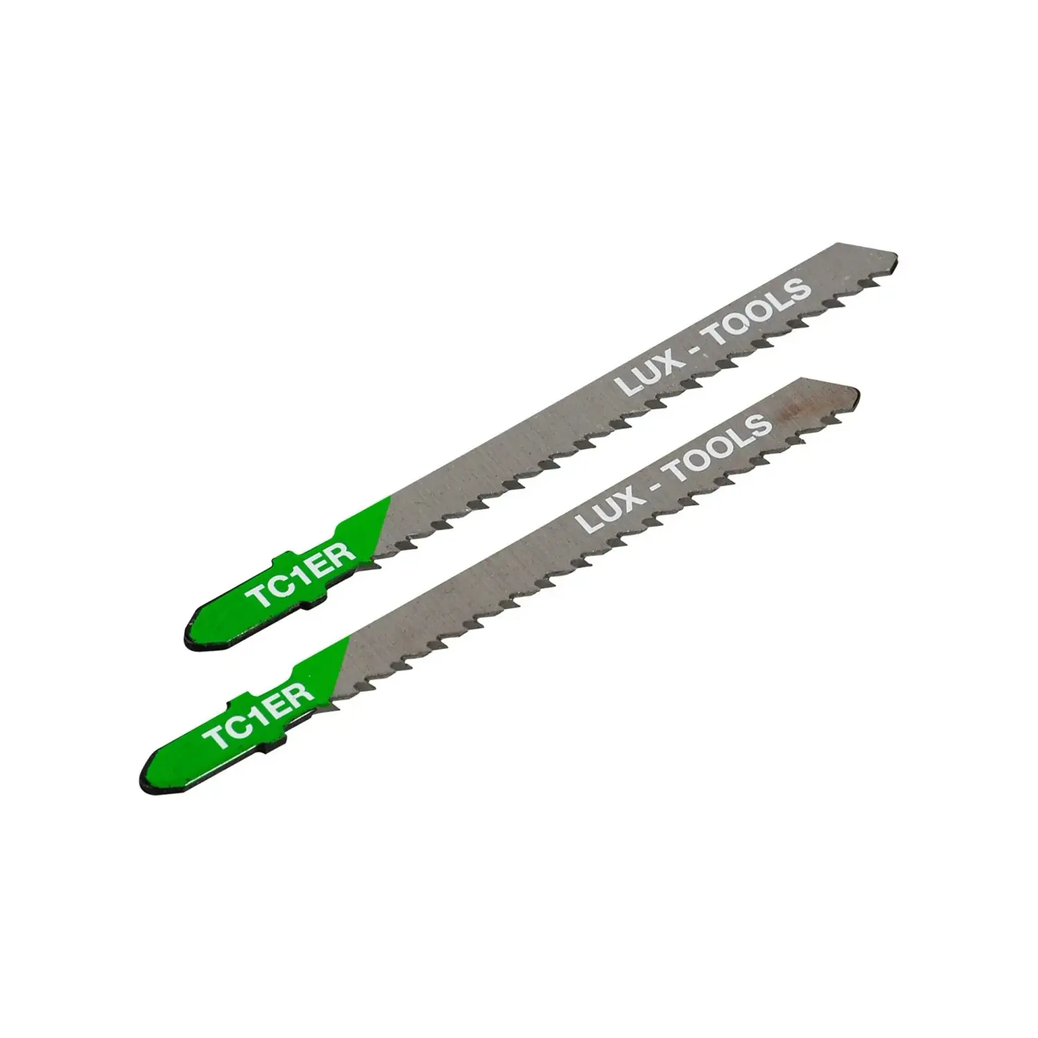 LUX-TOOLS Listy přímočaré pily s negativním náklonem zubů upínání T, 2 ks