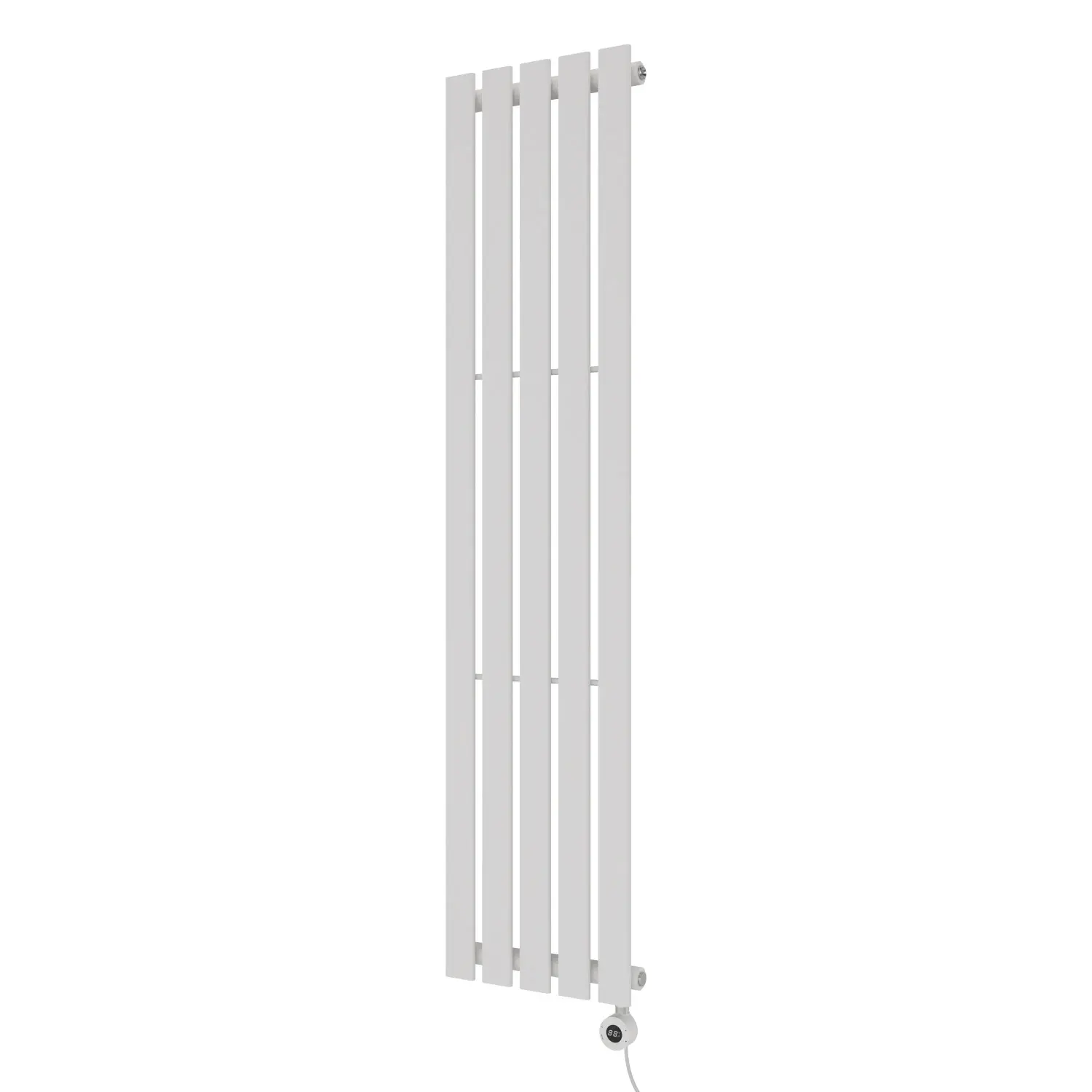 Azur Elektrický koupelnový radiátor Stacy Typ 6.1, 700 W, bílá, 160 x 37,2 cm