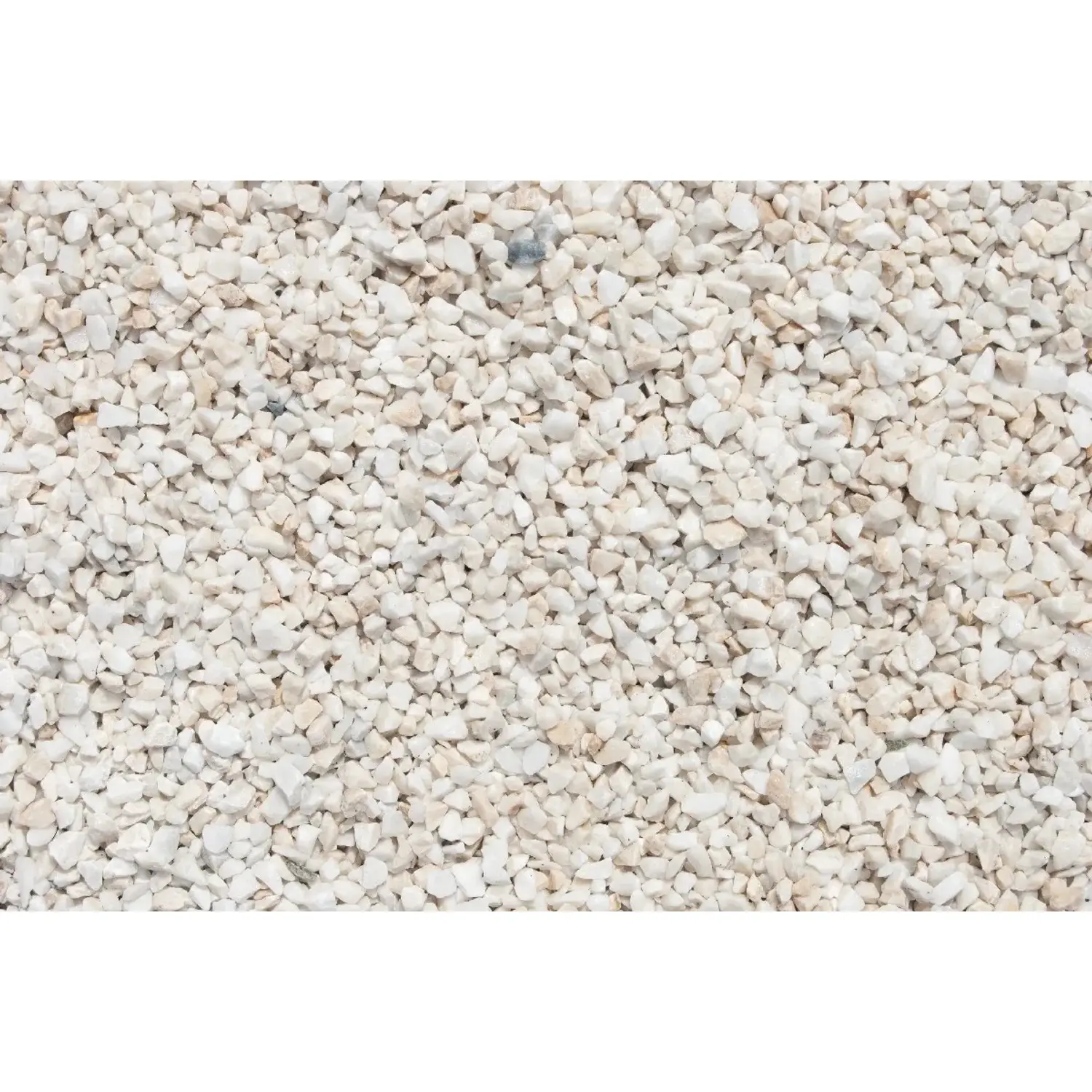 Scherf Mramorová drť bílá matná 8-12 mm, 10 kg (PE-pytel)