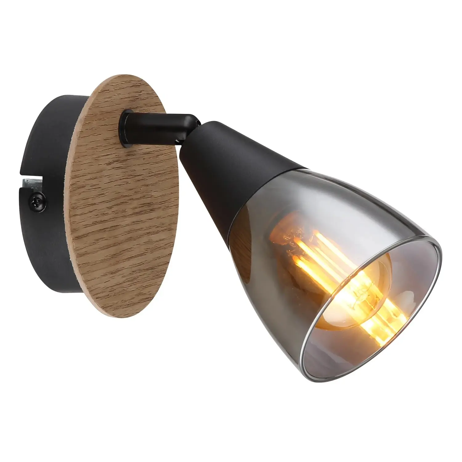 GLOBO Nástěnné bodové svítidlo MUBBY 1 x E14 max. 25 W, 80 x 130 x 160 mm